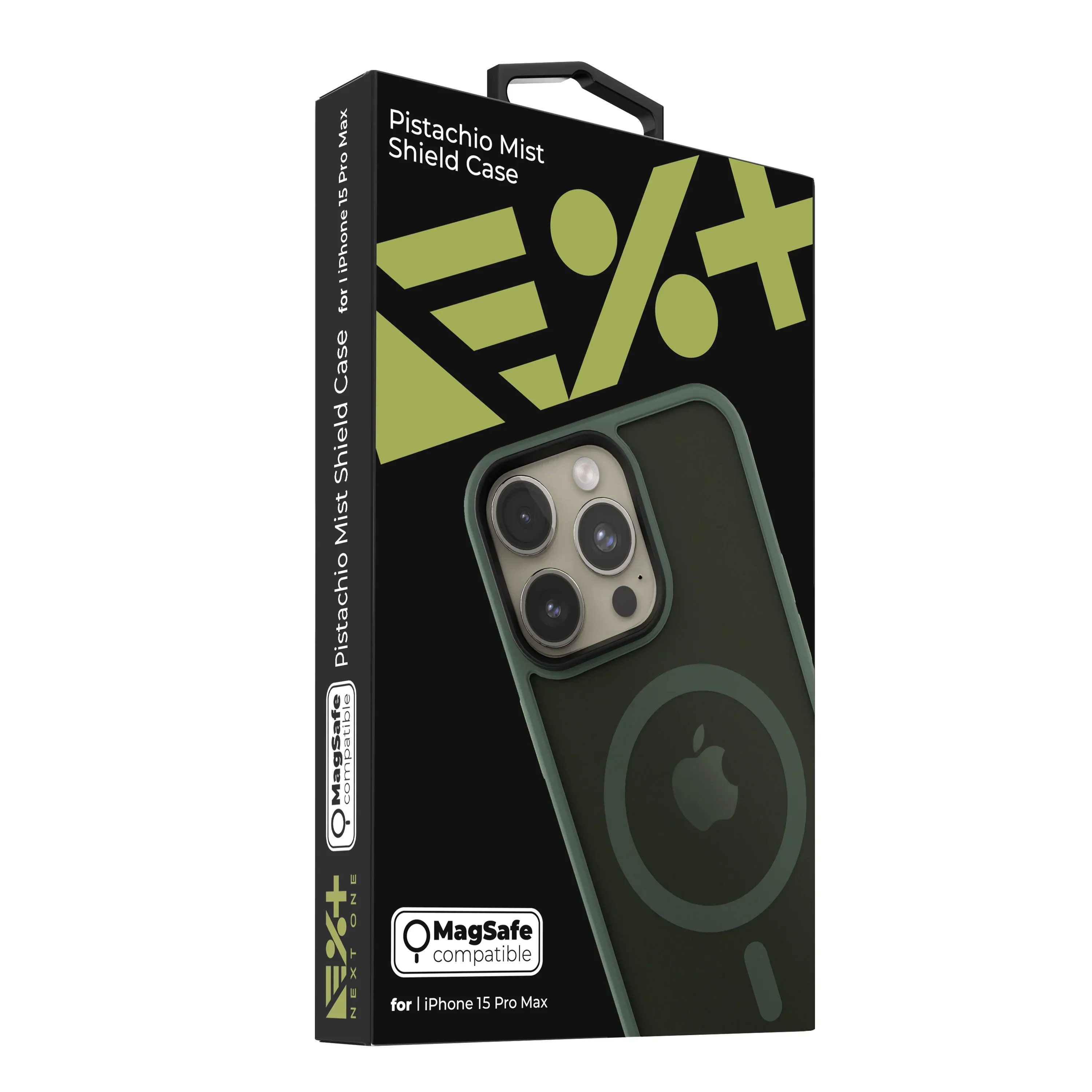 Husa de protectie NOA Mist Shield cu MagSafe pentru iPhone 15 Pro Max, Verde - Image 8