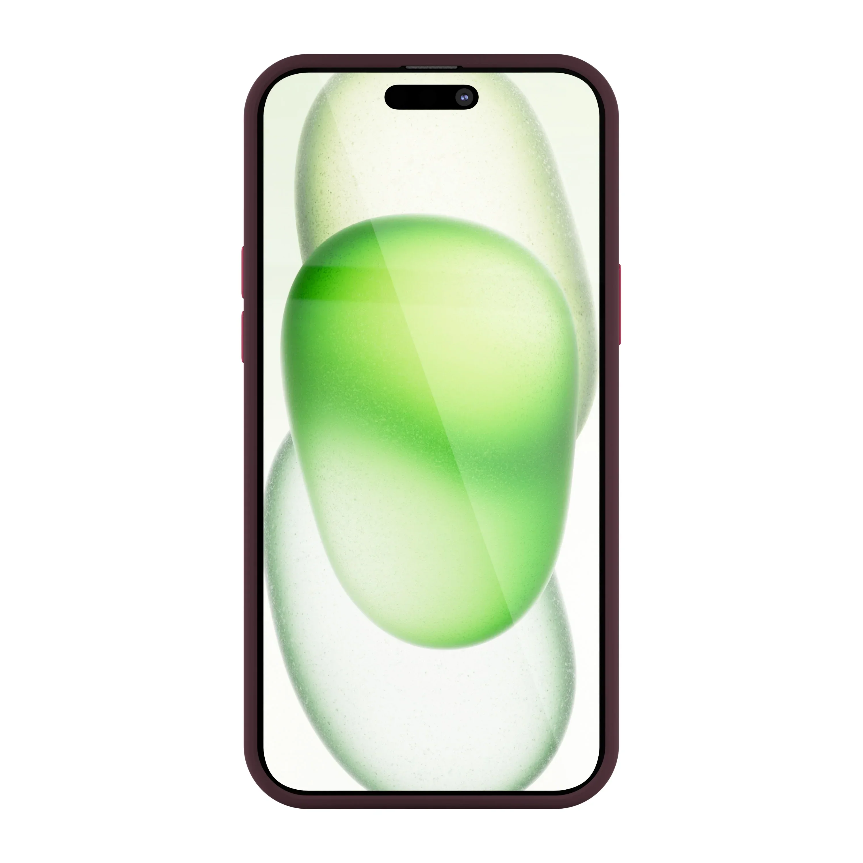 Husa de protectie NOA Mist Shield cu MagSafe pentru iPhone 15, Roșu Vișiniu - Image 3