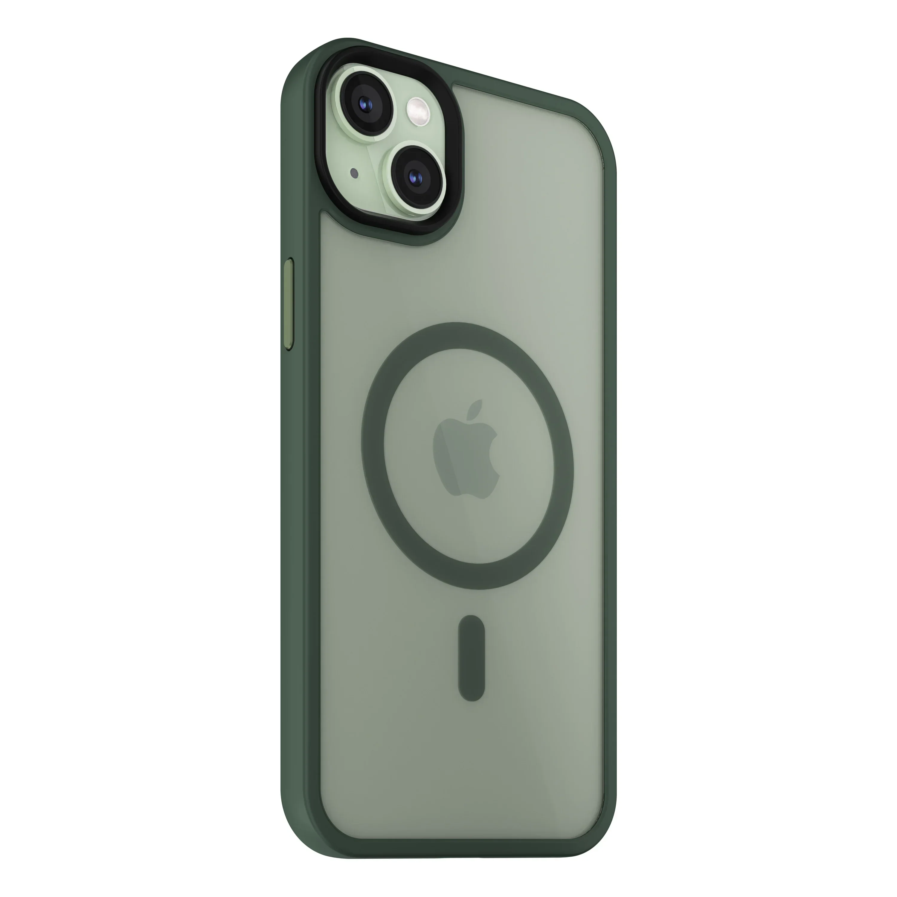 Husa de protectie NOA Mist Shield cu MagSafe pentru iPhone 15, Verde - Image 2