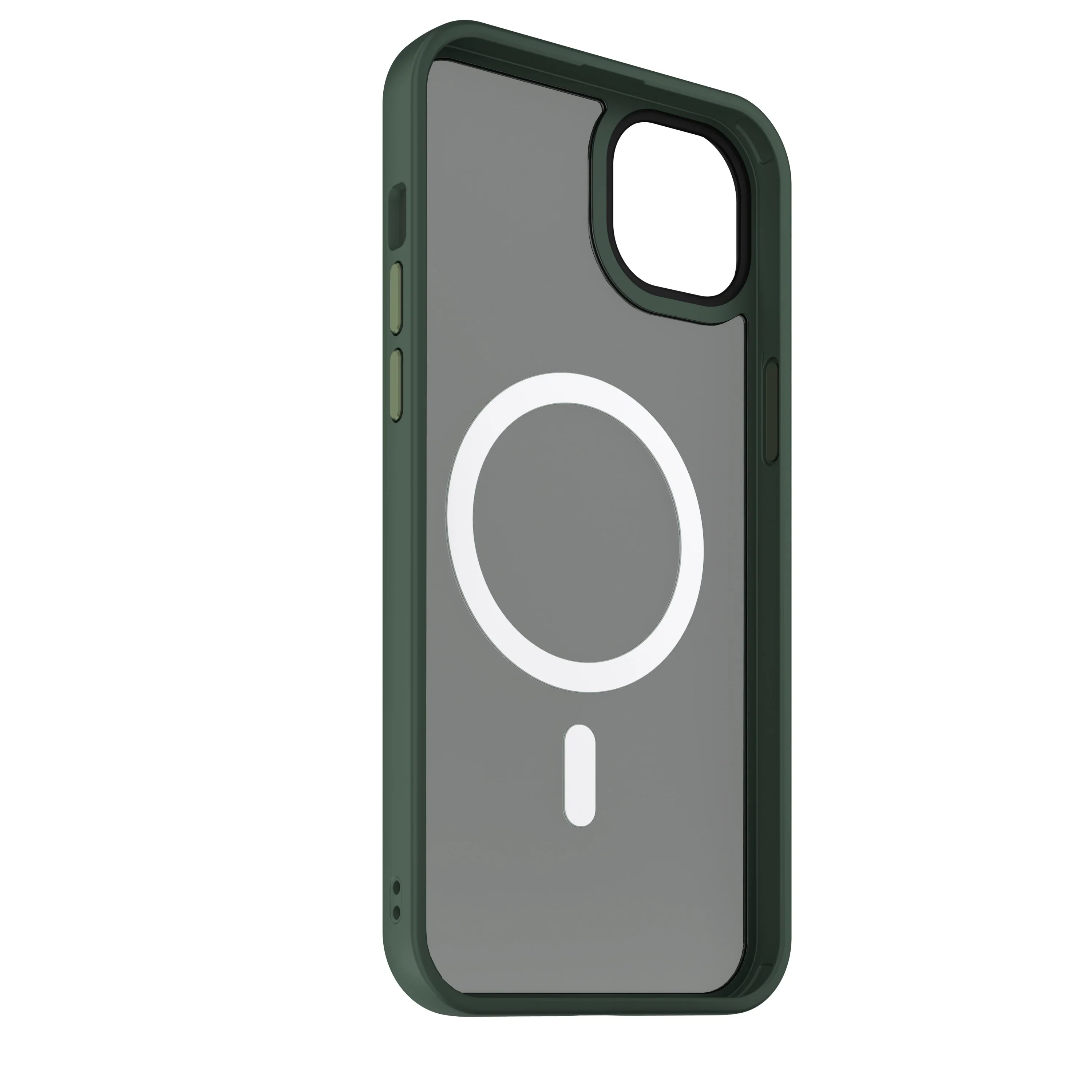Husa de protectie NOA Mist Shield cu MagSafe pentru iPhone 15, Verde - Image 6