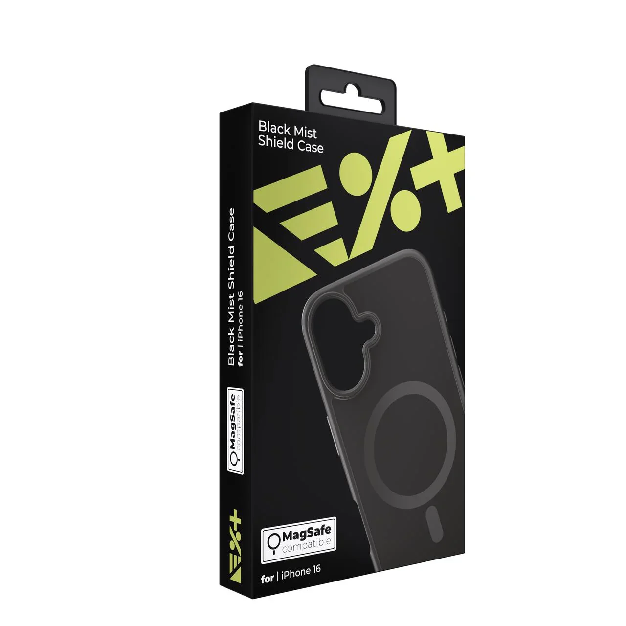 Husa de protectie NOA Mist Shield cu MagSafe pentru iPhone 16, Negru - Image 8