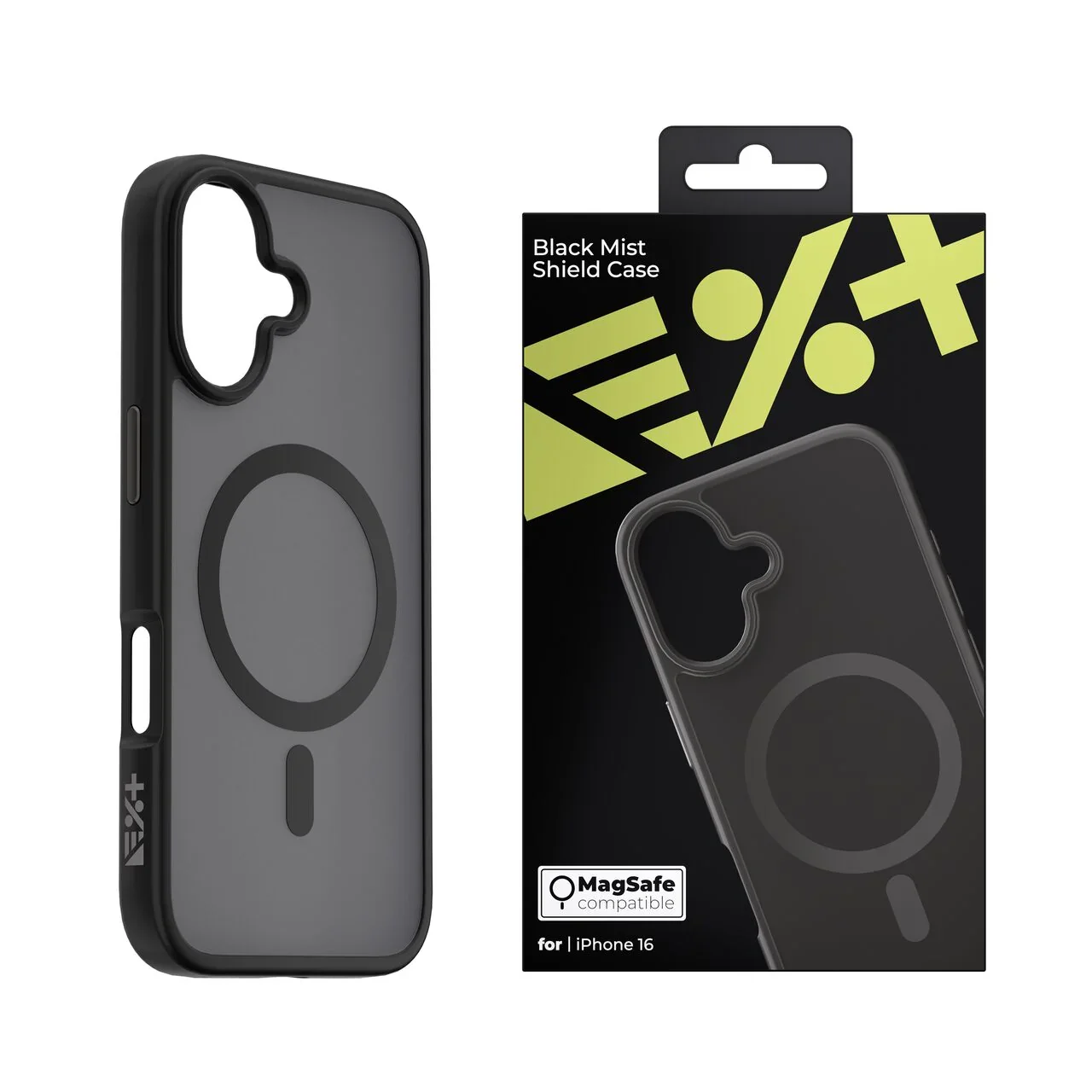 Husa de protectie NOA Mist Shield cu MagSafe pentru iPhone 16, Negru - Image 9
