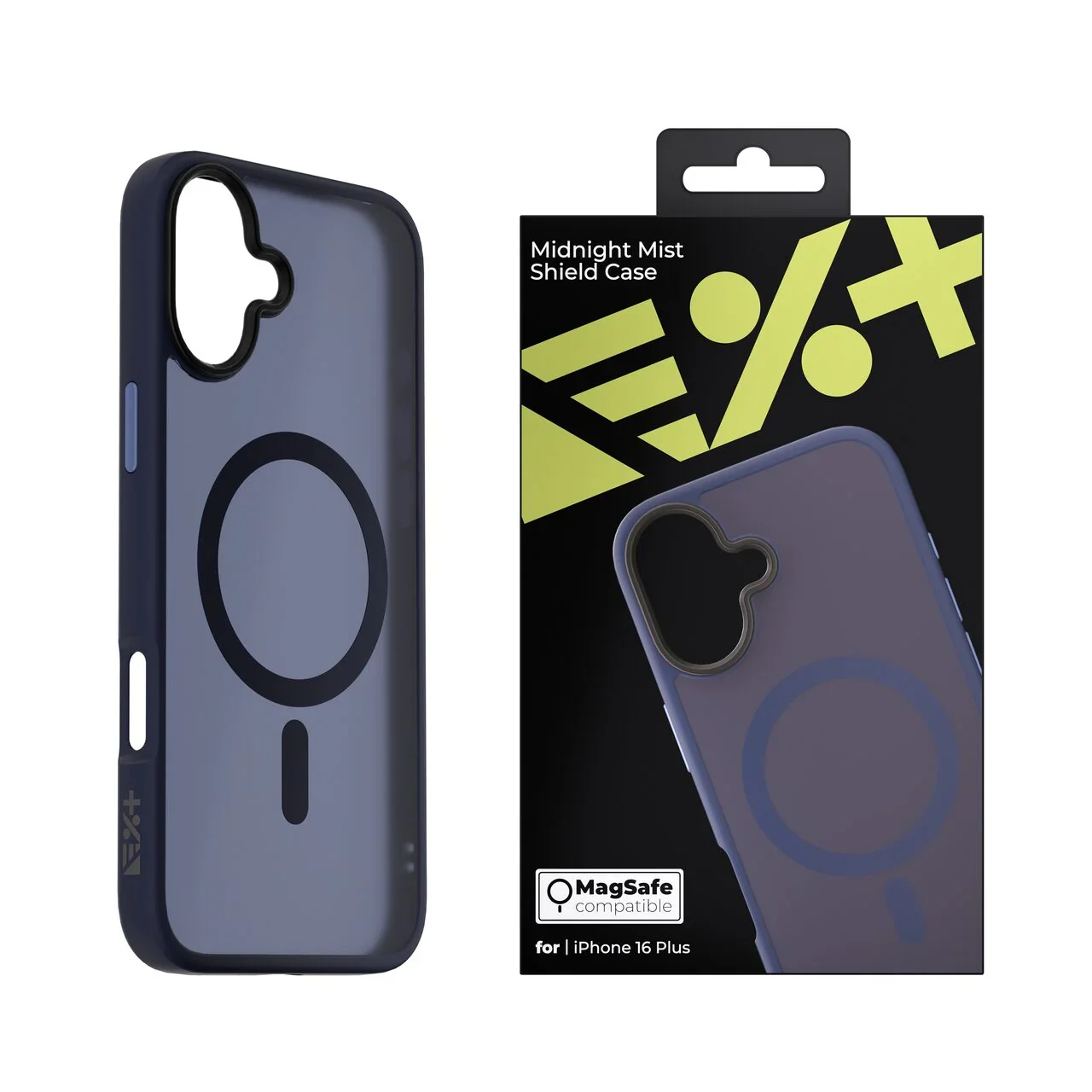 Husa de protectie NOA Mist Shield cu MagSafe pentru iPhone 16 Plus, Albastru - Image 9