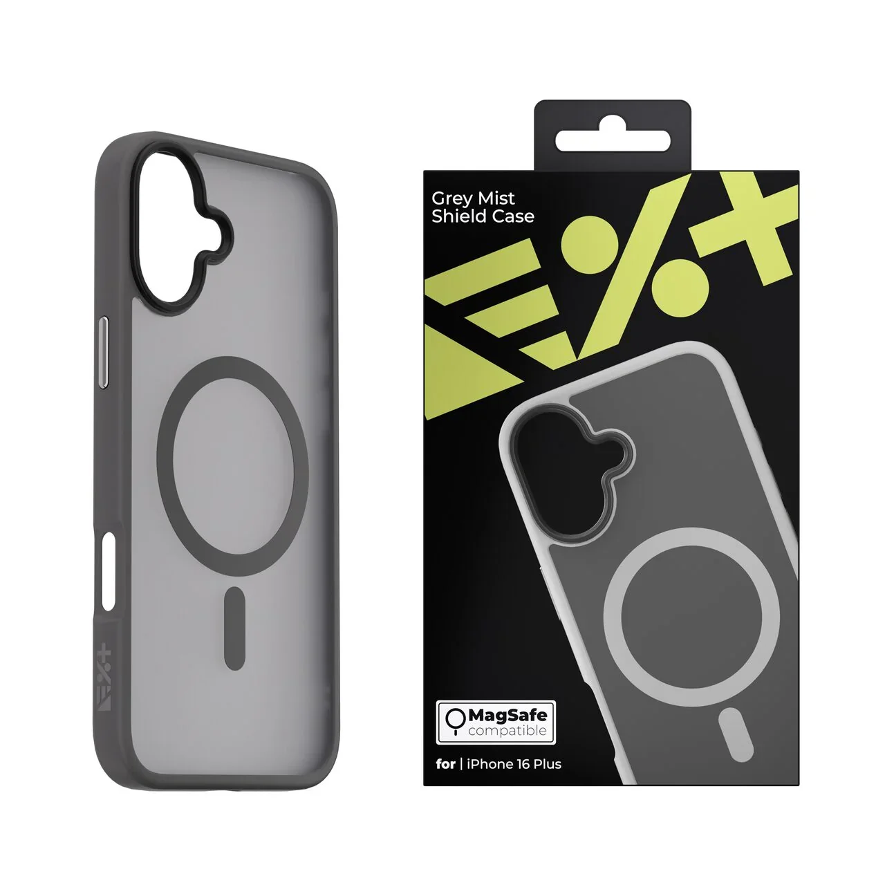 Husa de protectie NOA Mist Shield cu MagSafe pentru iPhone 16 Plus, Gri - Image 9