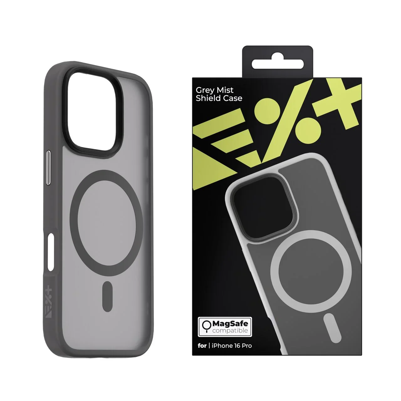 Husa de protectie NOA Mist Shield cu MagSafe pentru iPhone 16 Pro, Gri - Image 9