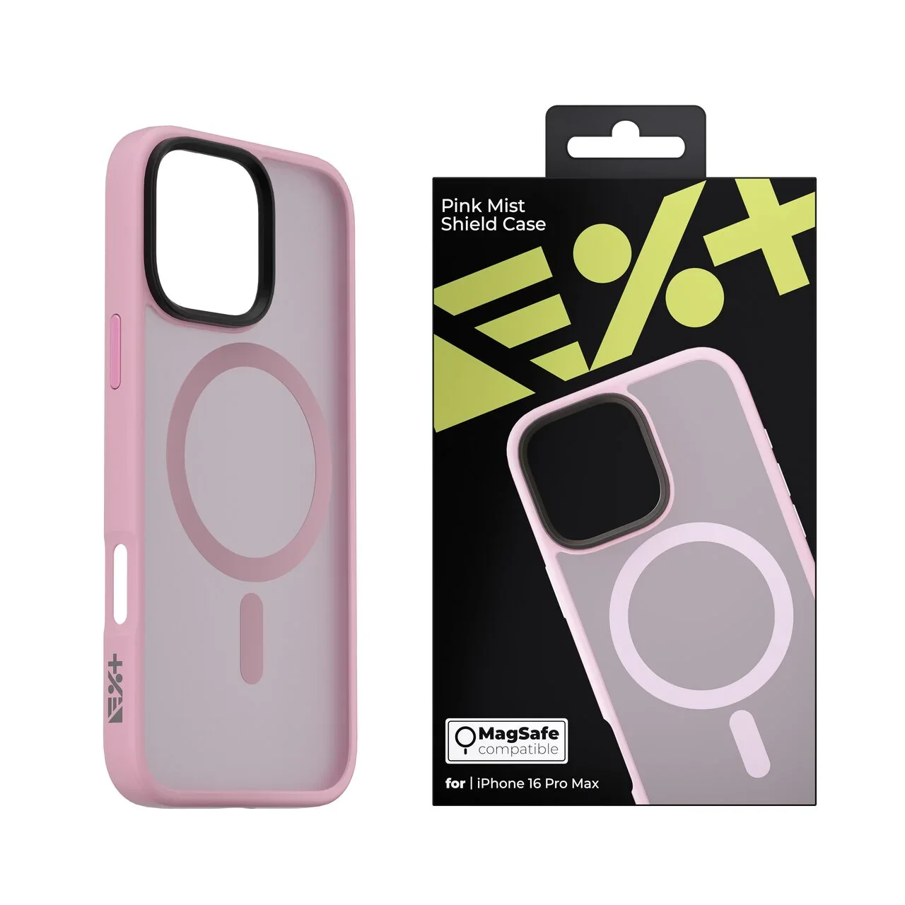 Husa de protectie NOA Mist Shield cu MagSafe pentru iPhone 16 Pro Max, Roz - Image 9