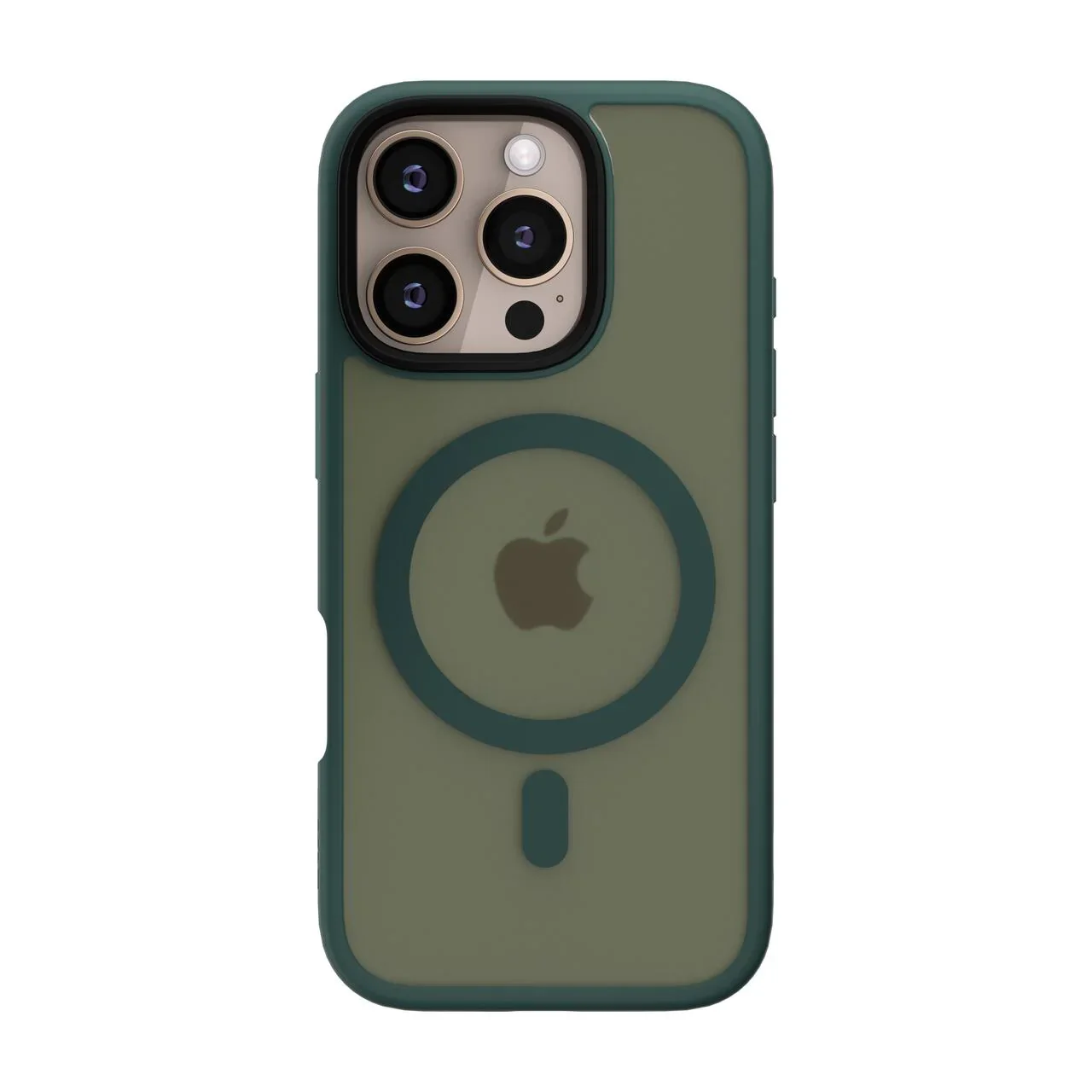 Husa de protectie NOA Mist Shield cu MagSafe pentru iPhone 16 Pro, Verde