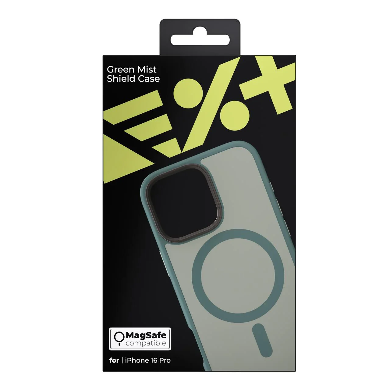 Husa de protectie NOA Mist Shield cu MagSafe pentru iPhone 16 Pro, Verde - Image 7