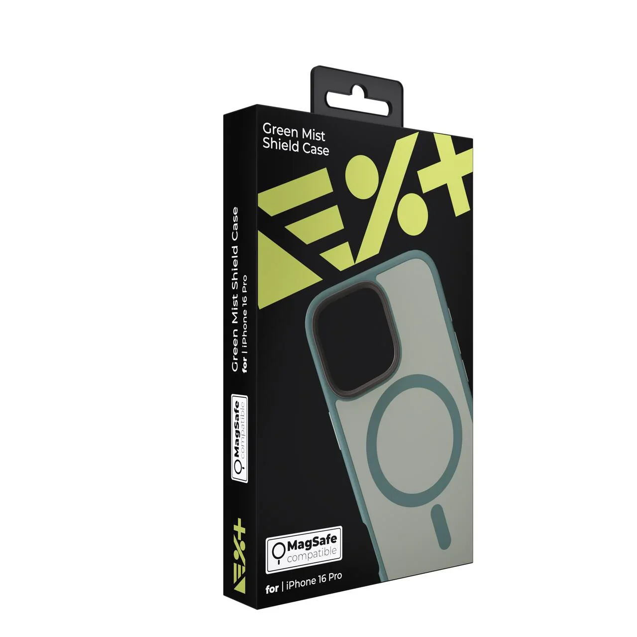 Husa de protectie NOA Mist Shield cu MagSafe pentru iPhone 16 Pro, Verde - Image 8