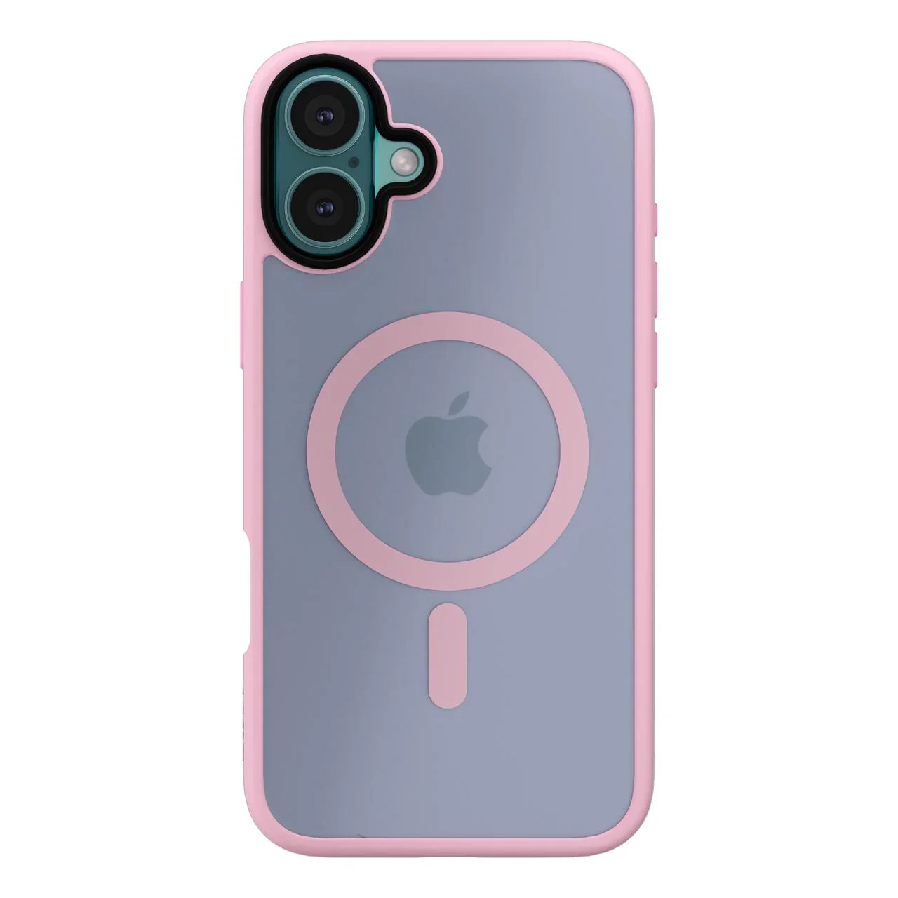 Husa de protectie NOA Mist Shield cu MagSafe pentru iPhone 16, Roz