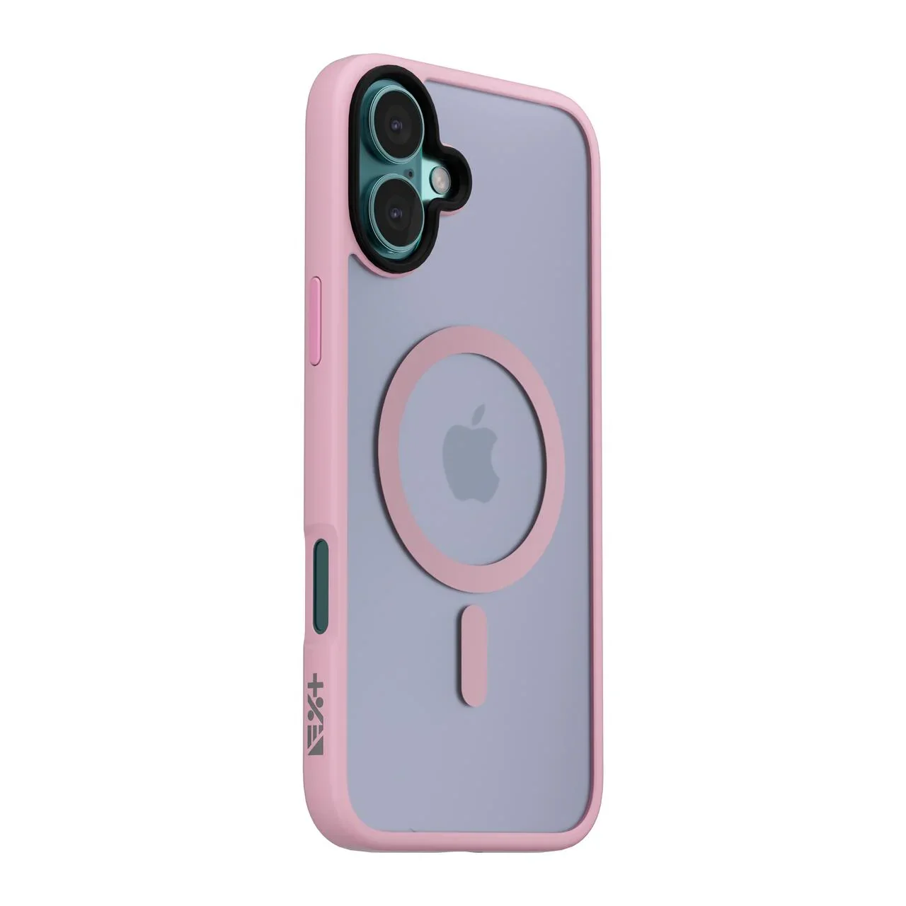 Husa de protectie NOA Mist Shield cu MagSafe pentru iPhone 16, Roz - Image 2