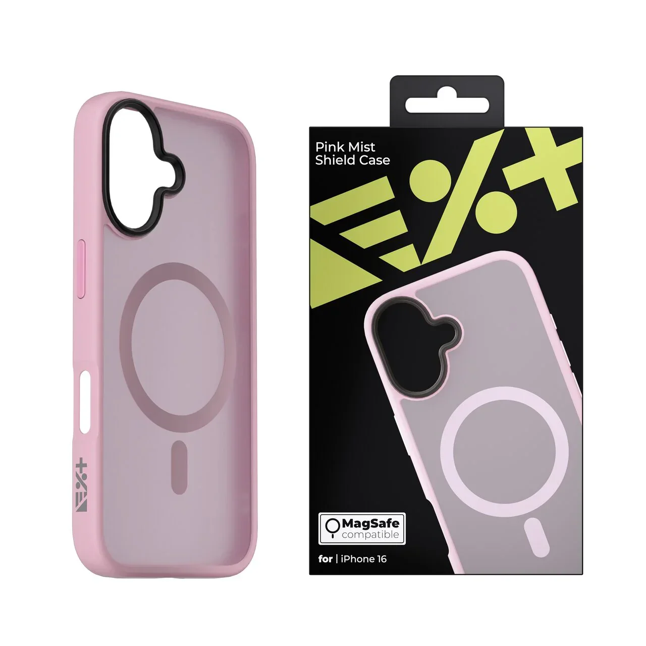 Husa de protectie NOA Mist Shield cu MagSafe pentru iPhone 16, Roz - Image 9