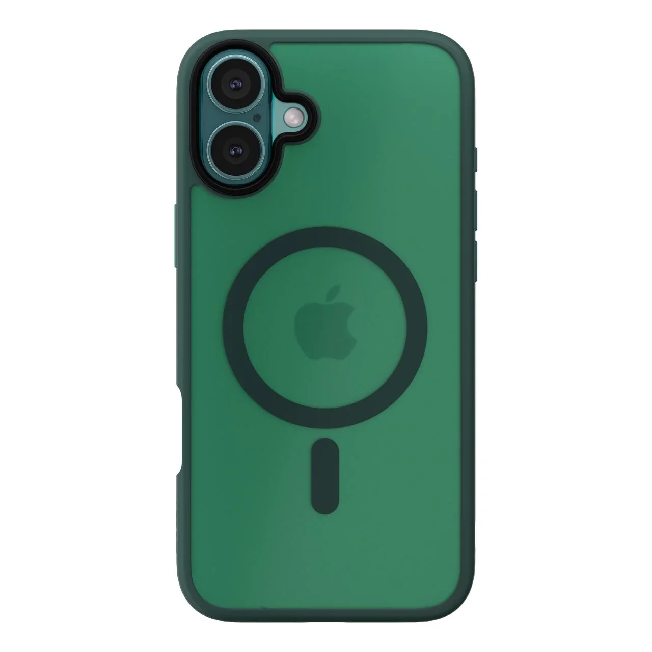 Husa de protectie NOA Mist Shield cu MagSafe pentru iPhone 16, Verde