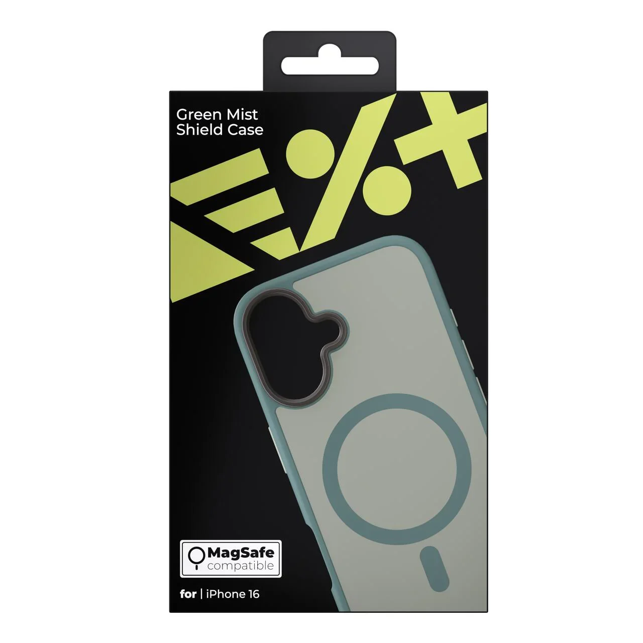 Husa de protectie NOA Mist Shield cu MagSafe pentru iPhone 16, Verde - Image 7