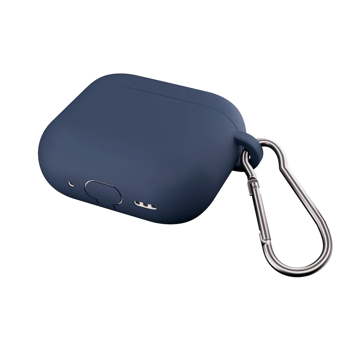 Husa de protectie NOA pentru AirPods 4, Silicon, Albastru - Image 4