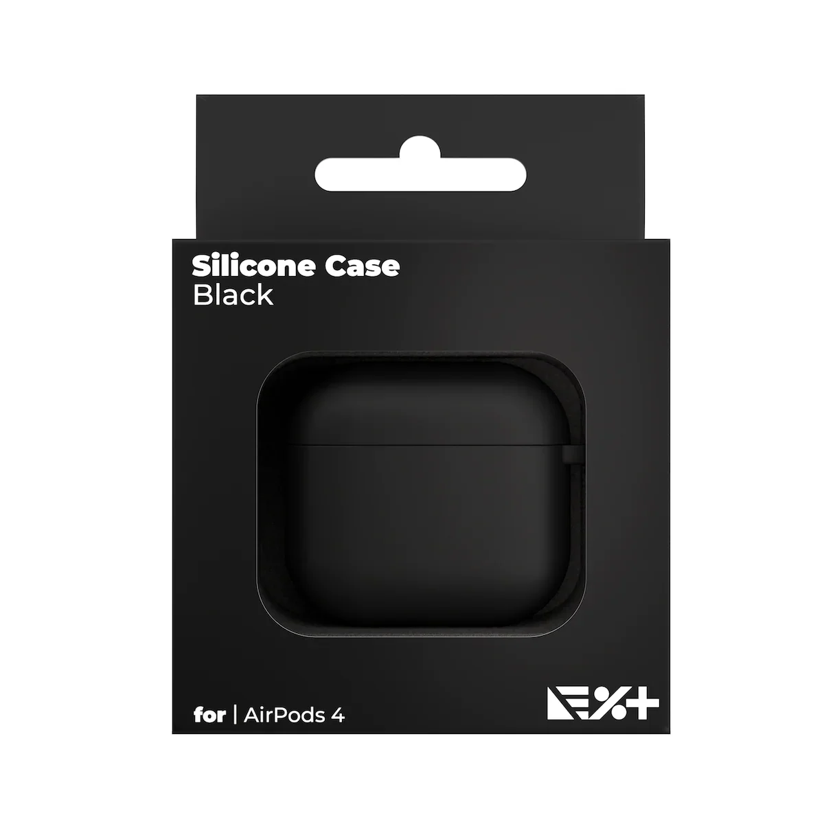 Husa de protectie NOA pentru AirPods 4, Silicon, Negru - Image 7