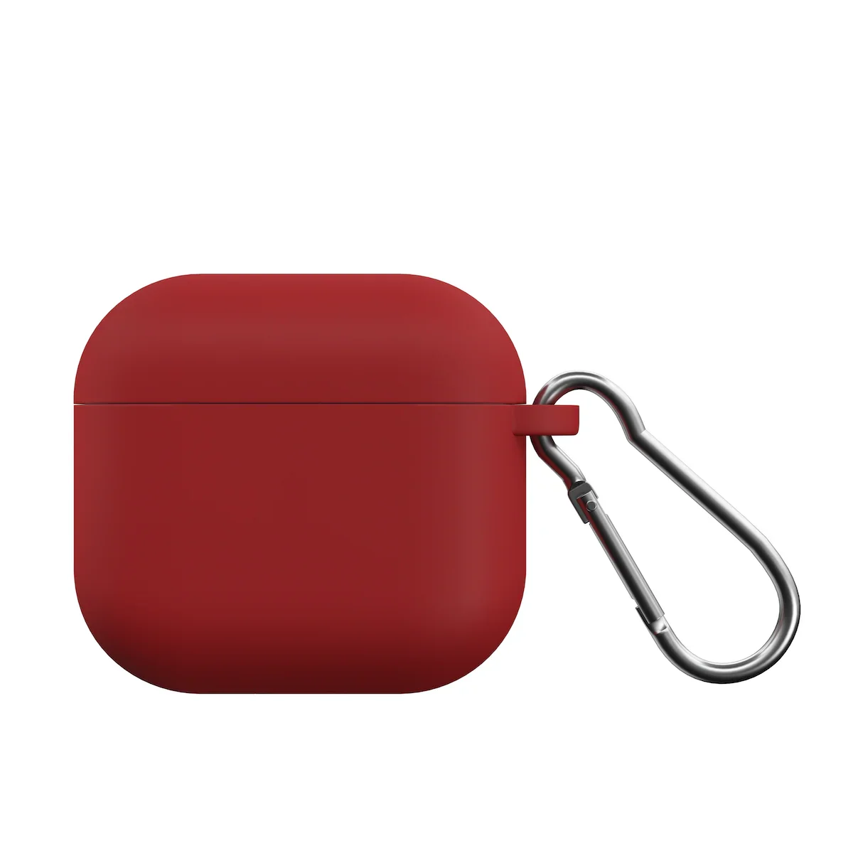 Husa de protectie NOA pentru AirPods 4, Silicon, Rosu