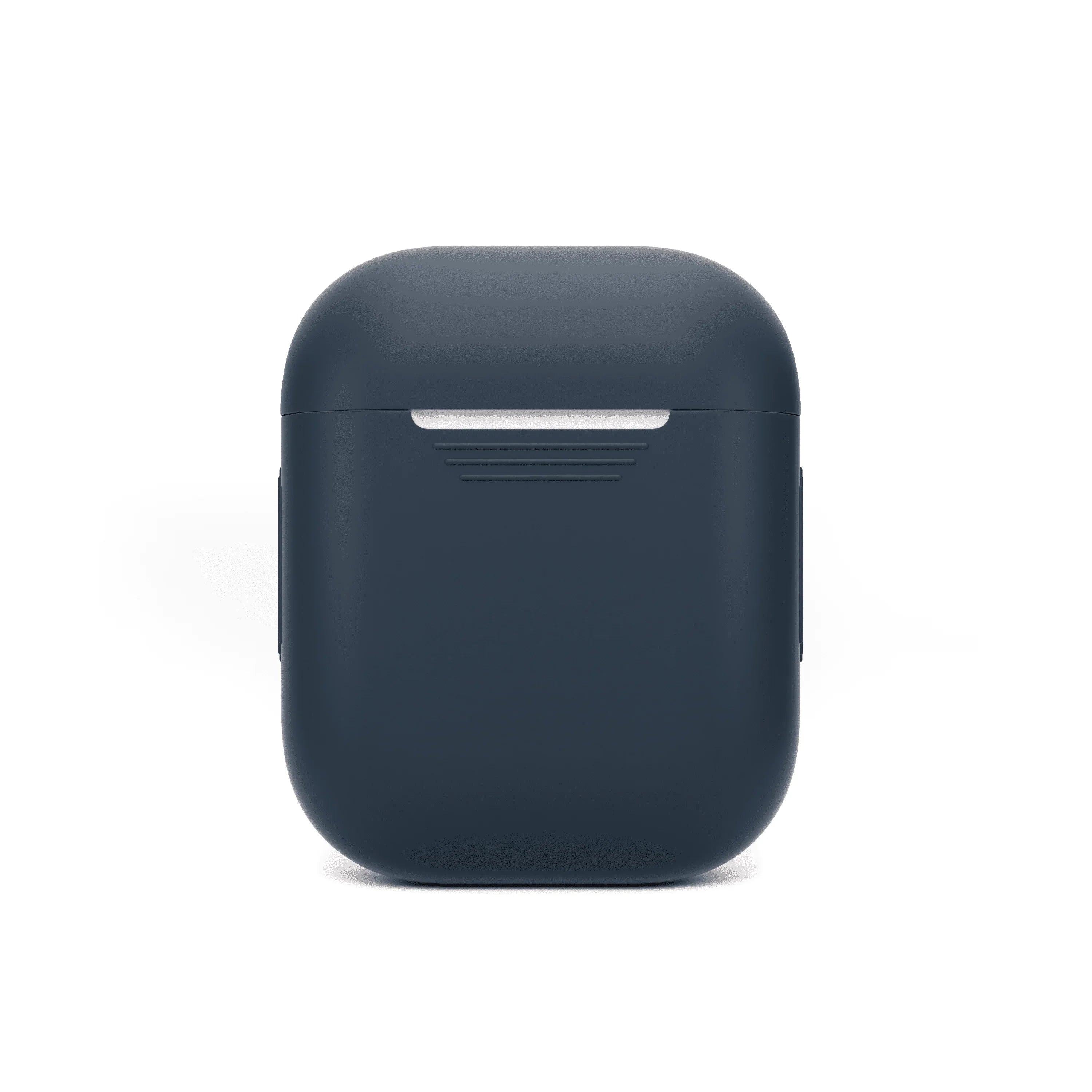 Husa de protectie NOA pentru AirPods (gen.1-2), Silicon, Albastru