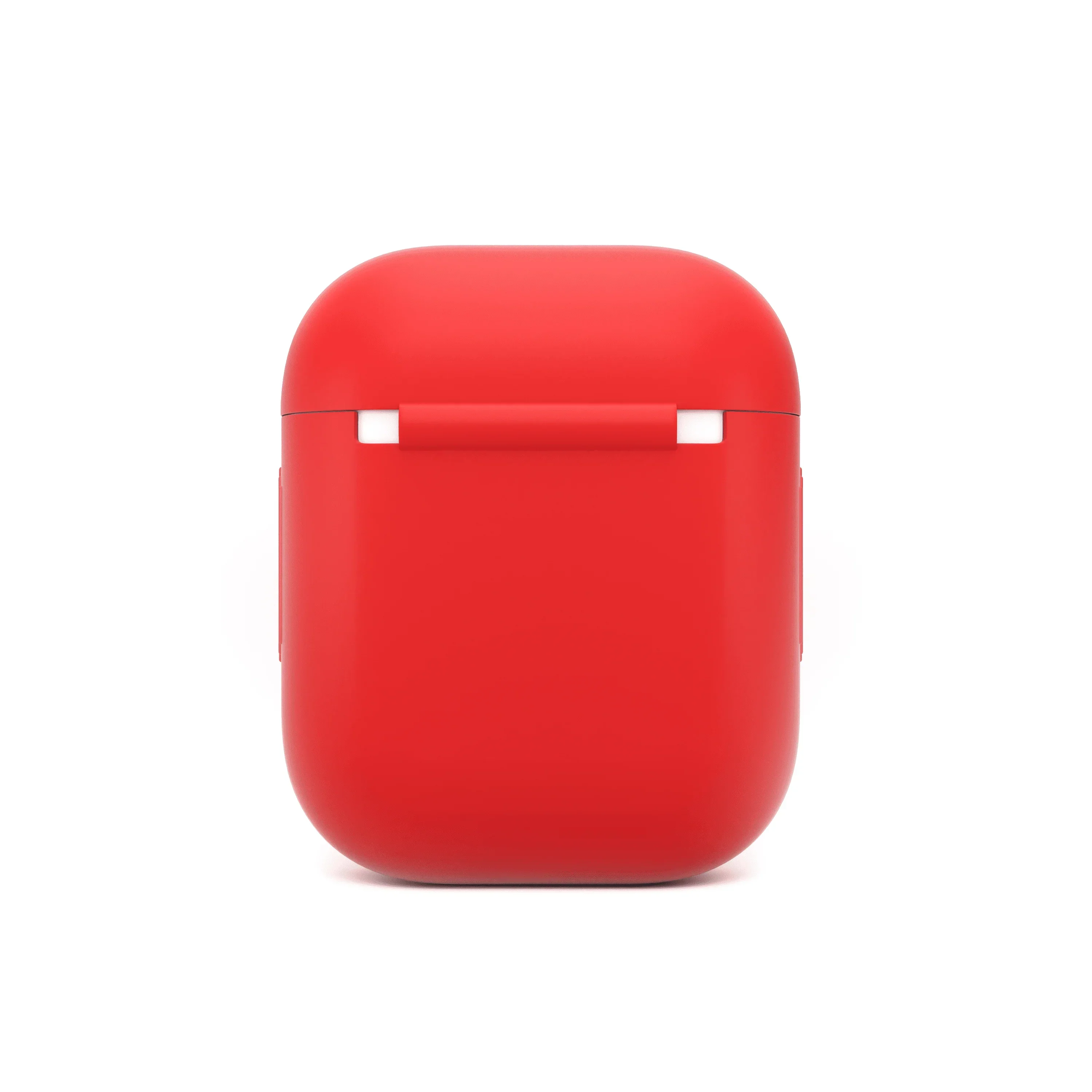 Husa de protectie NOA pentru AirPods (gen.1-2), Silicon, Rosu - Image 2