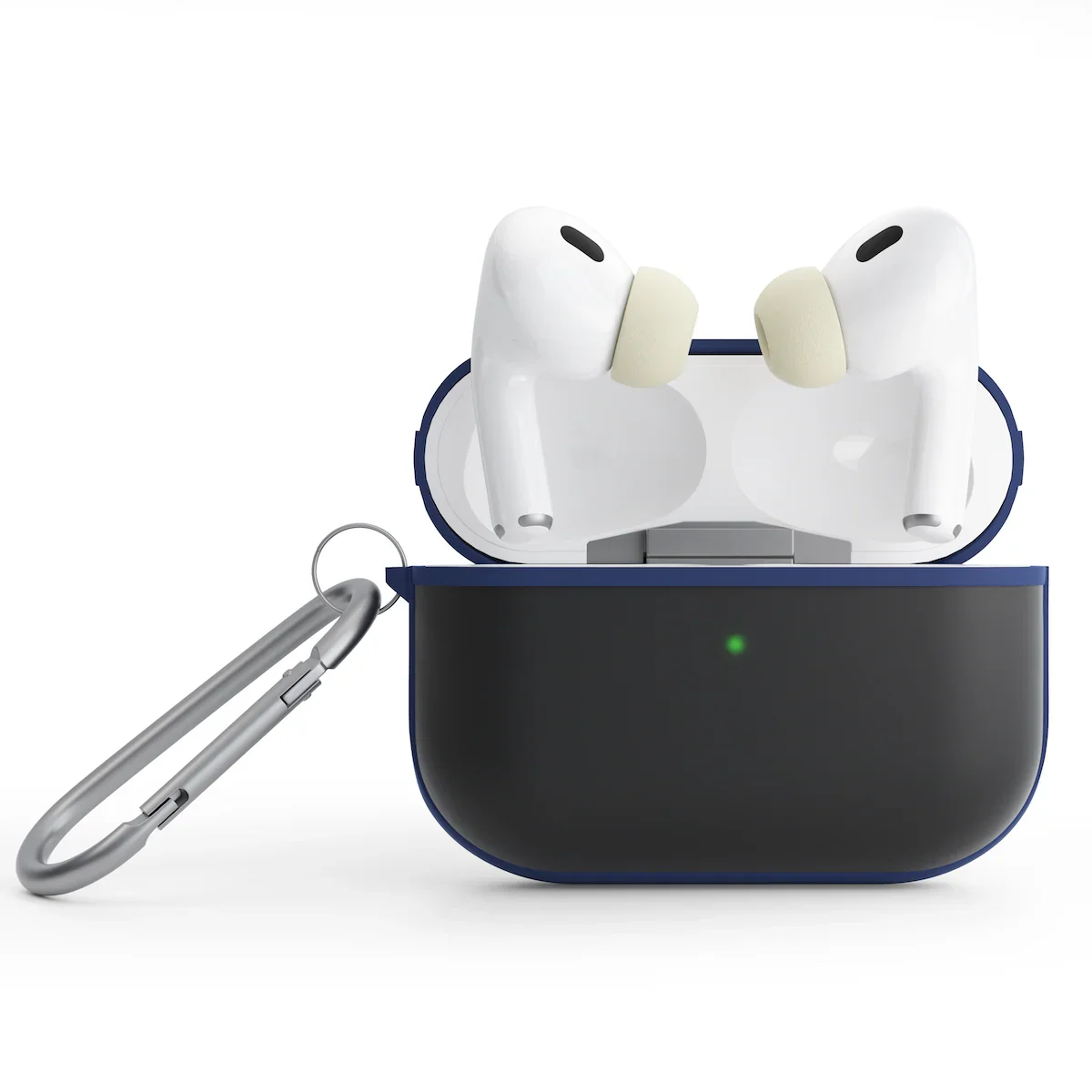 Husa de protectie NOA pentru AirPods Pro (gen. 2), TPU, Albastru - Image 4