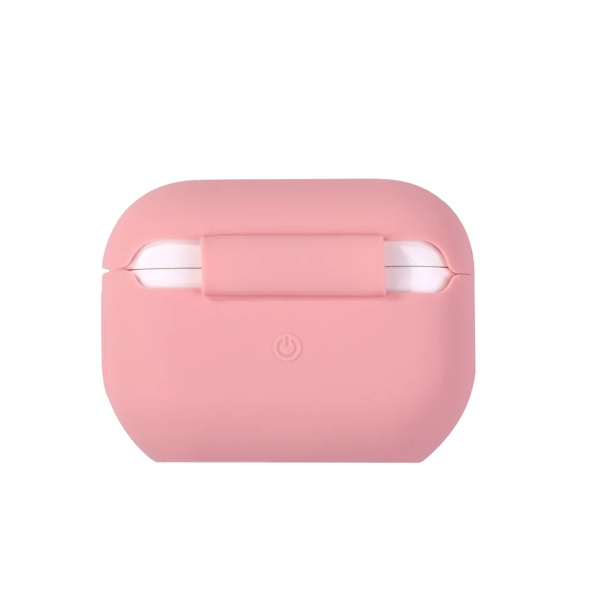 Husa de protectie NOA pentru AirPods Pro, Silicon, Roz - Image 3