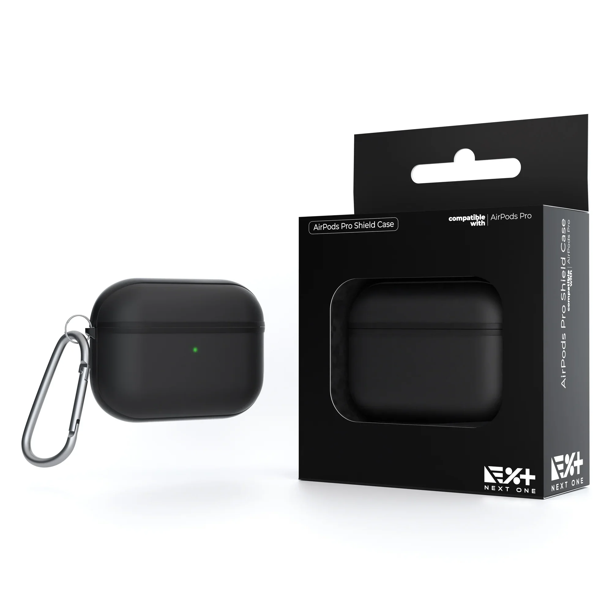 Husa de protectie NOA pentru AirPods Pro, TPU, Negru - Image 7