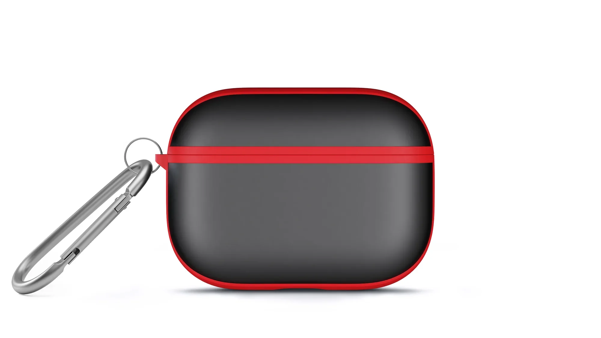 Husa de protectie NOA pentru AirPods Pro, TPU, Rosu