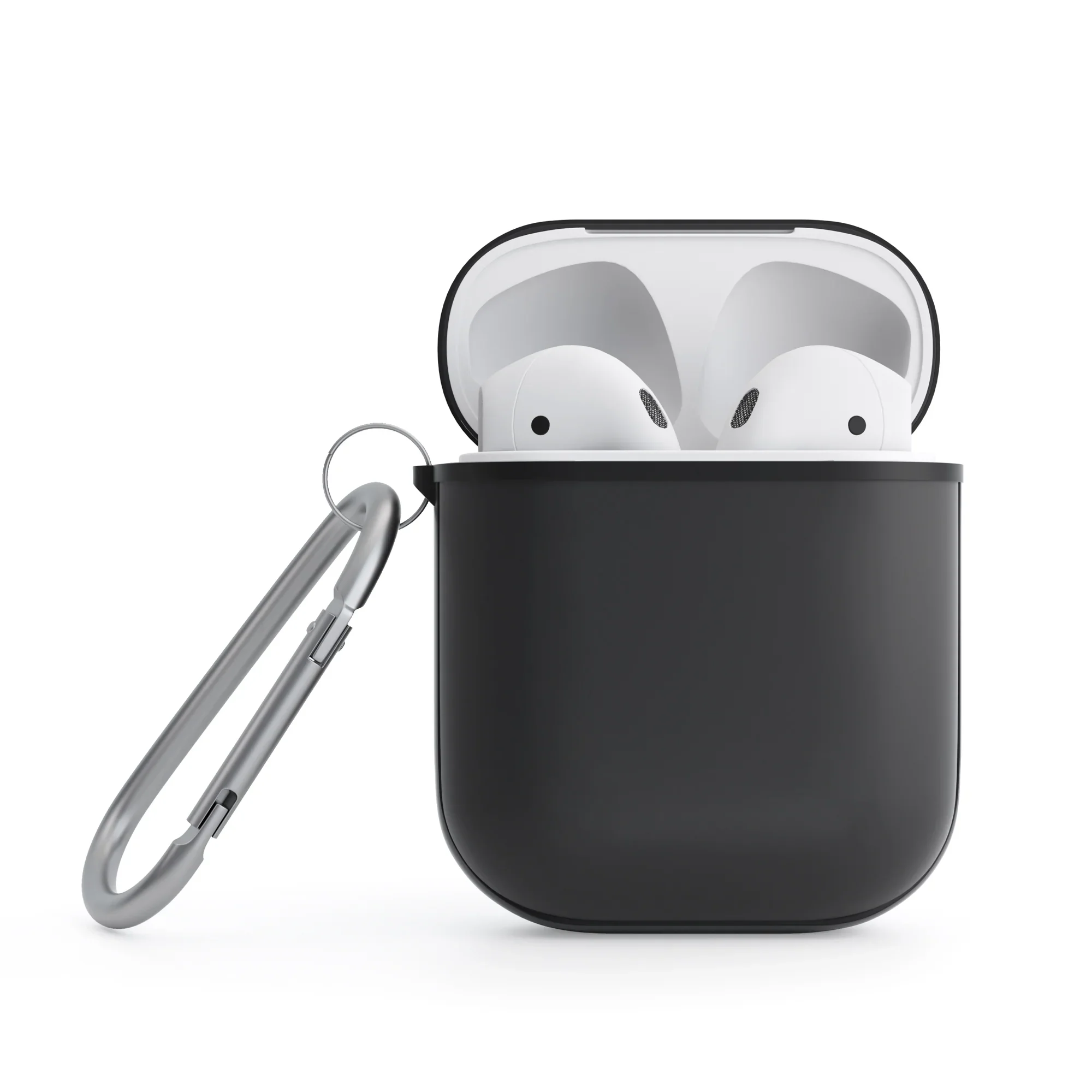 Husa de protectie NOA pentru AirPods, TPU, Negru - Image 2