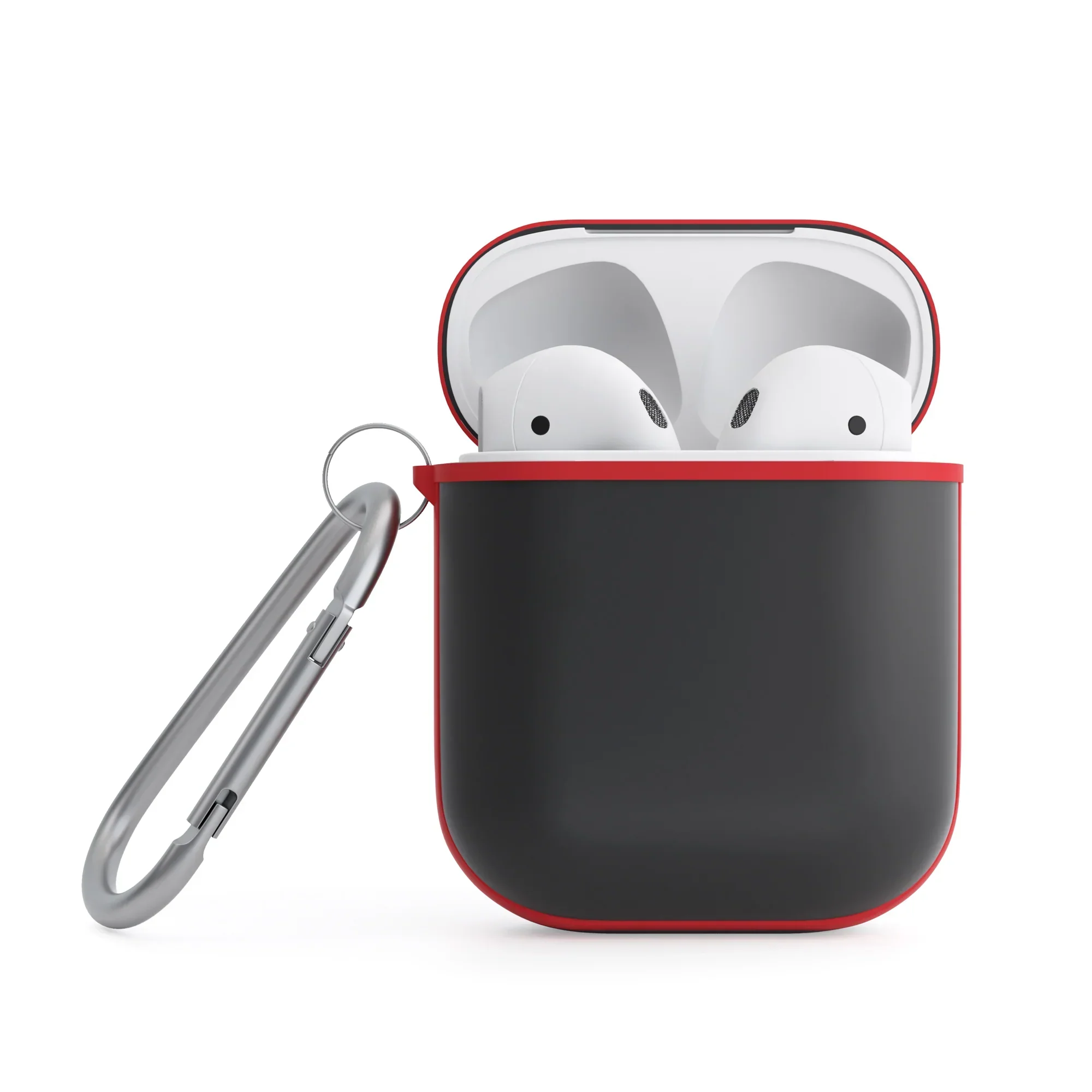 Husa de protectie NOA pentru AirPods, TPU, Rosu