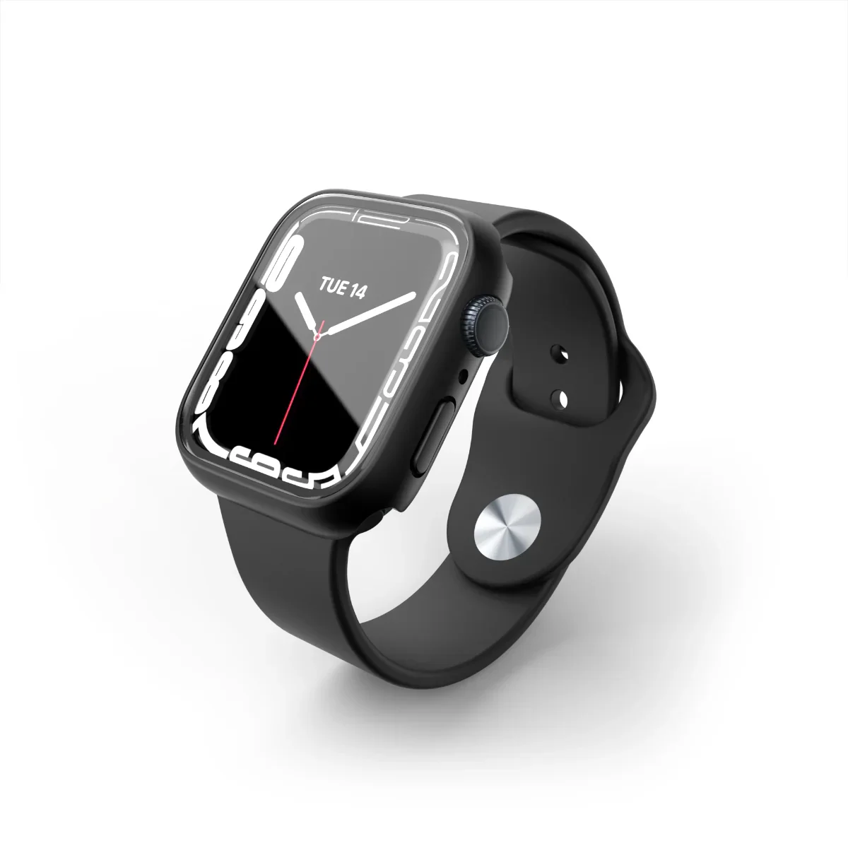 Husa de protectie NOA pentru Apple Watch 45mm, Negru