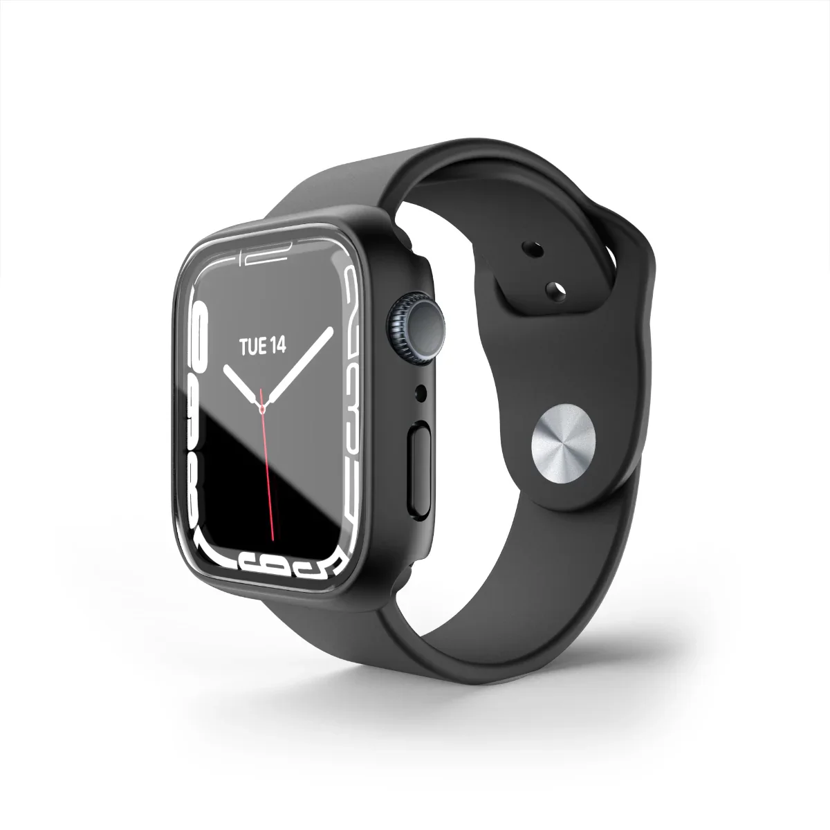 Husa de protectie NOA pentru Apple Watch 45mm, Negru - Image 3