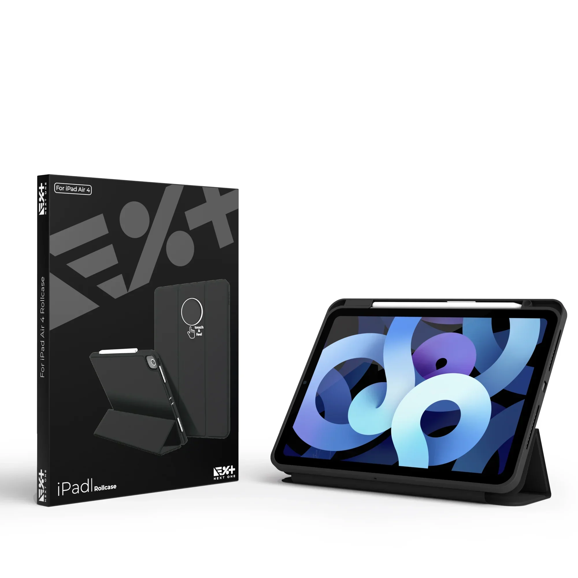 Husa de protectie NOA pentru iPad Air 4, Negru - Image 10