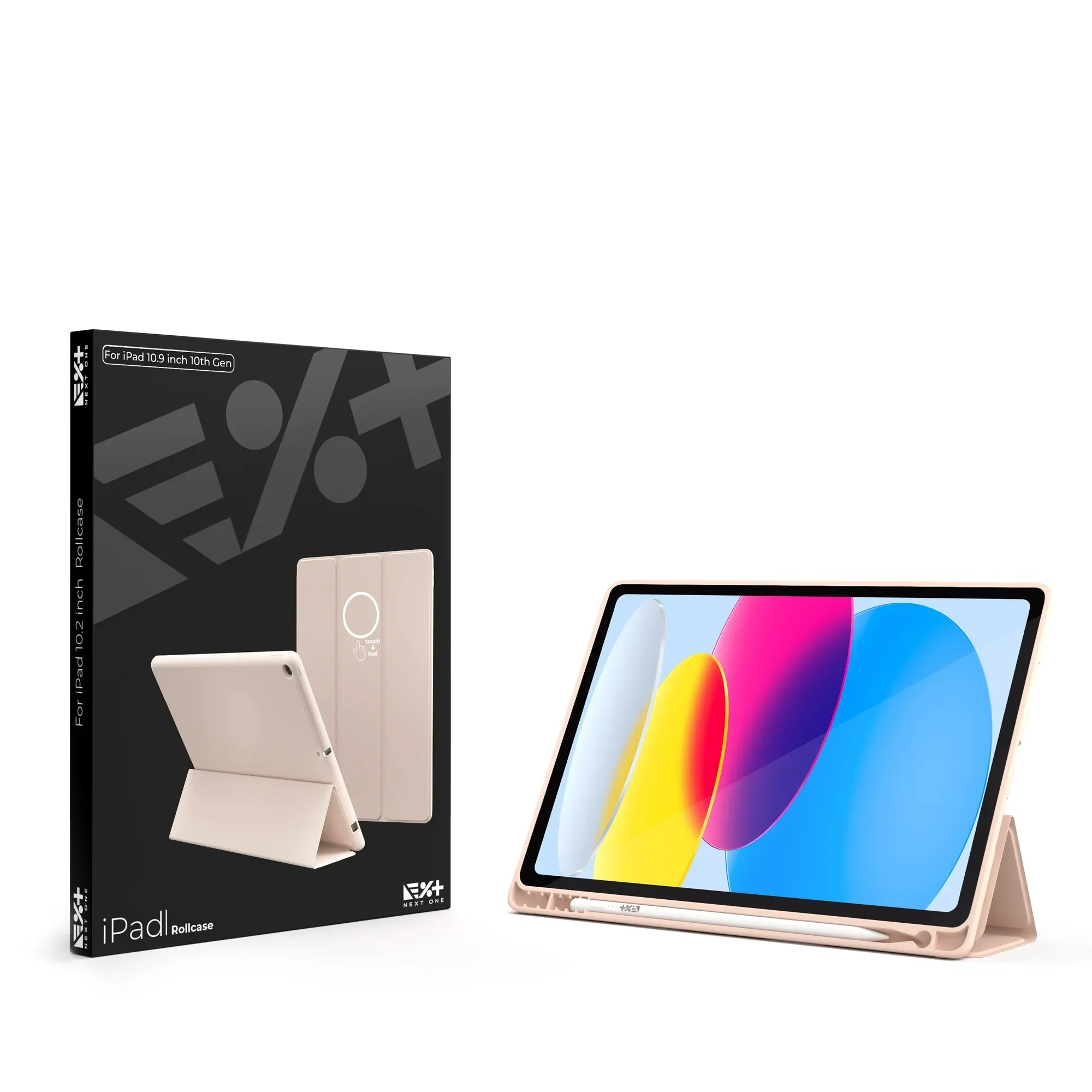 Husa de protectie NOA pentru iPad (gen.10), Roz - Image 10
