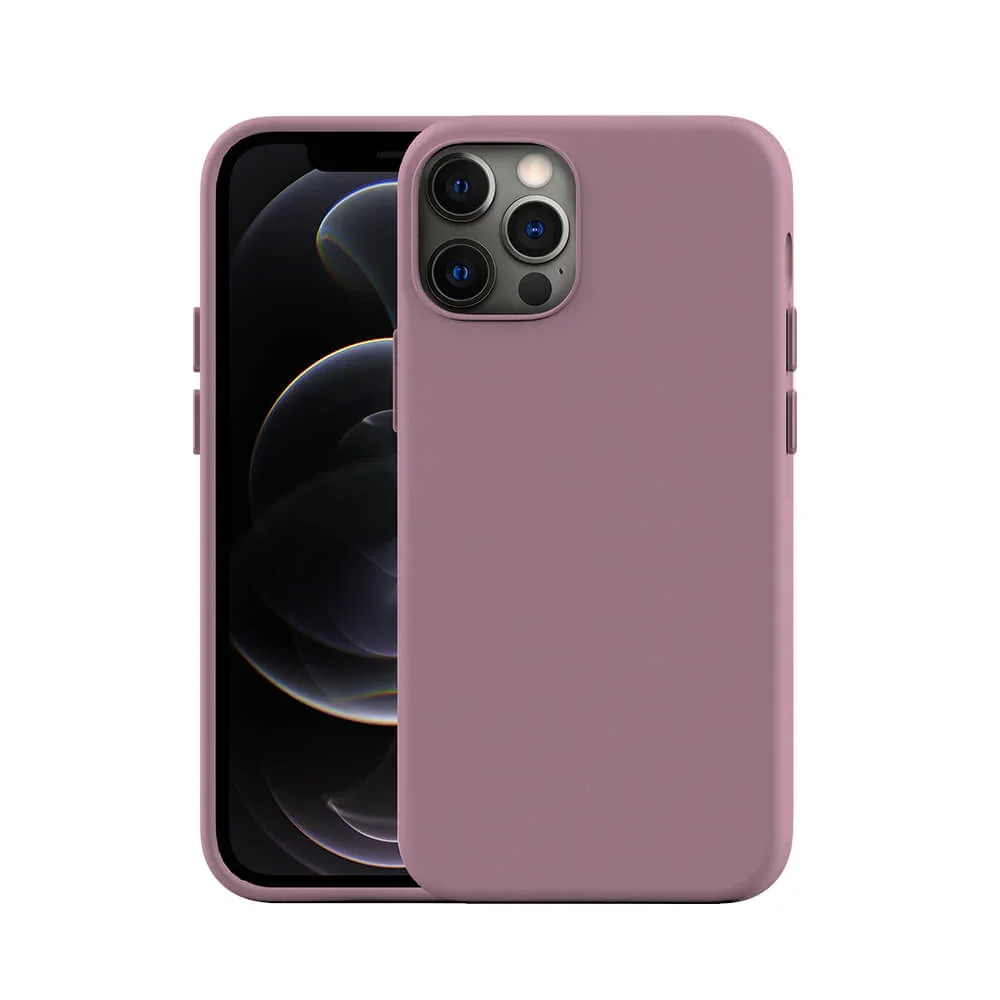 Husa de protectie NOA pentru iPhone 12 / iPhone 12 Pro, Silicon, Roz - Image 4