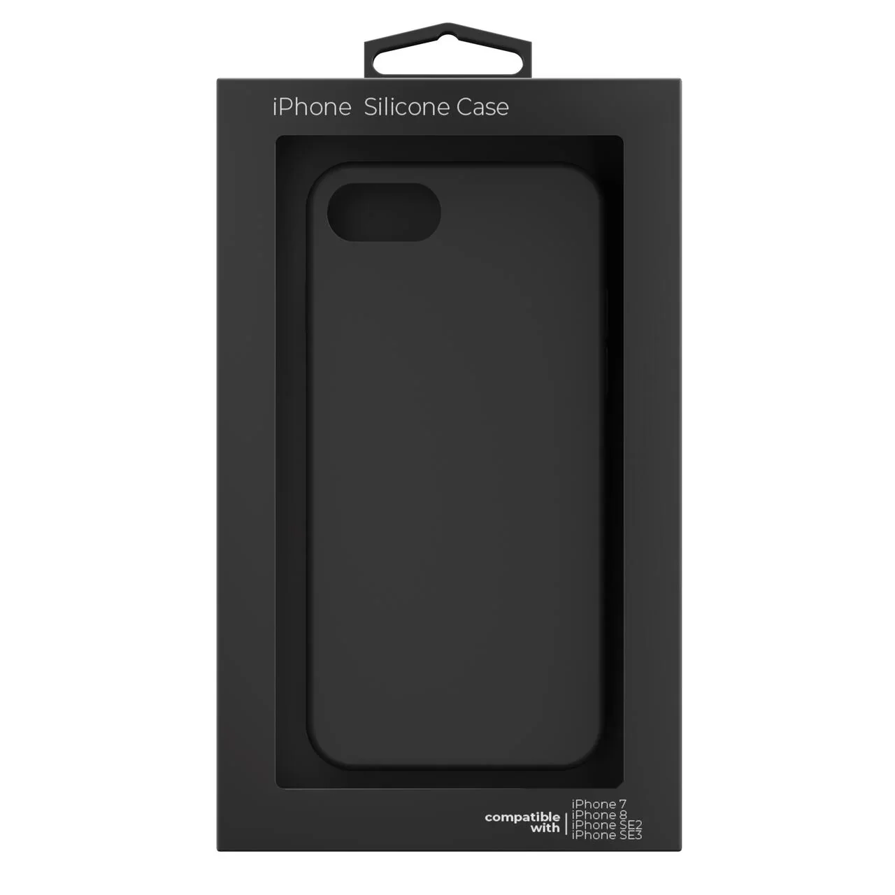 Husa de protectie NOA pentru iPhone SE, Silicon, Negru - Image 9