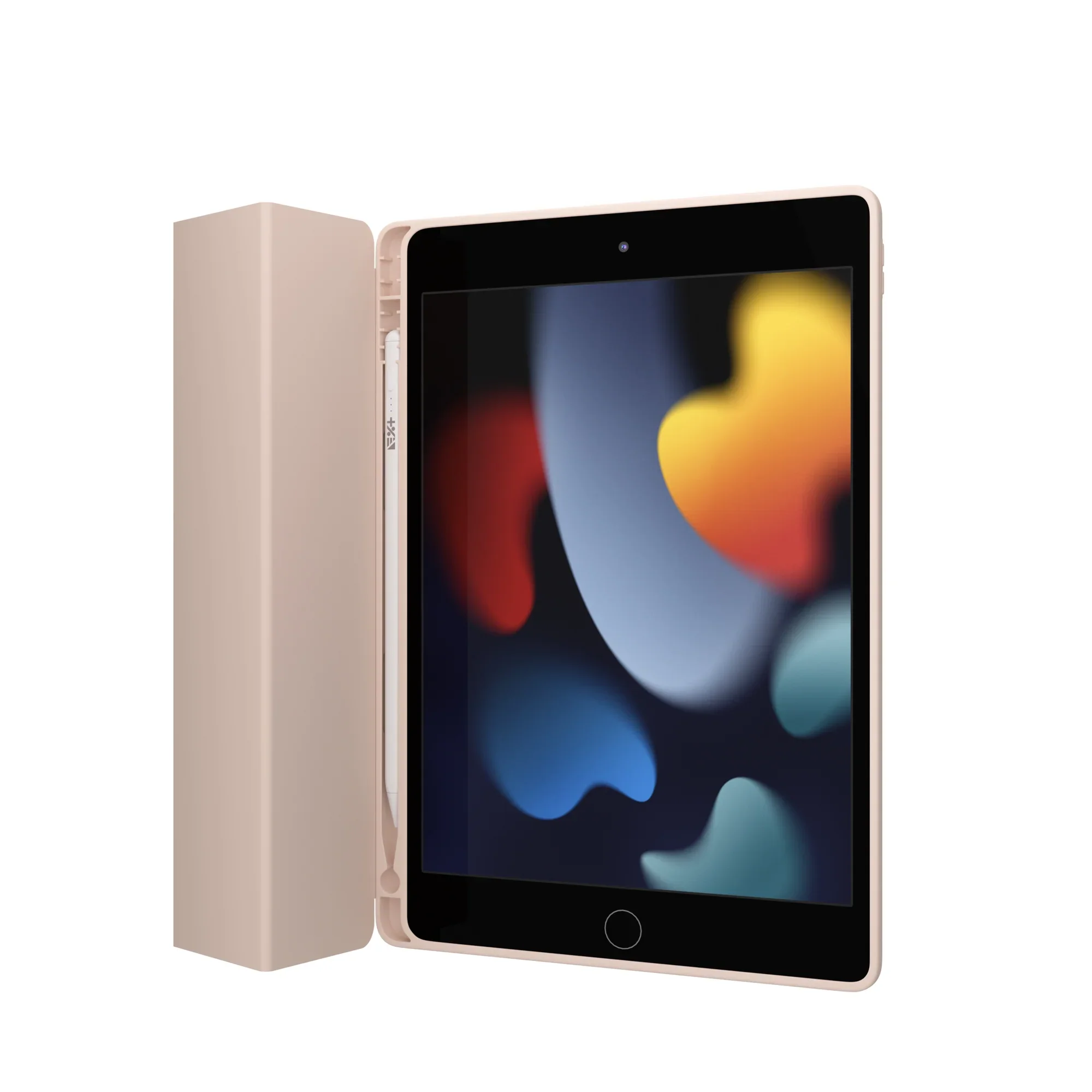 Husa de protectie NOA Rollcase pentru iPad 10.2inch, Roz - Image 4