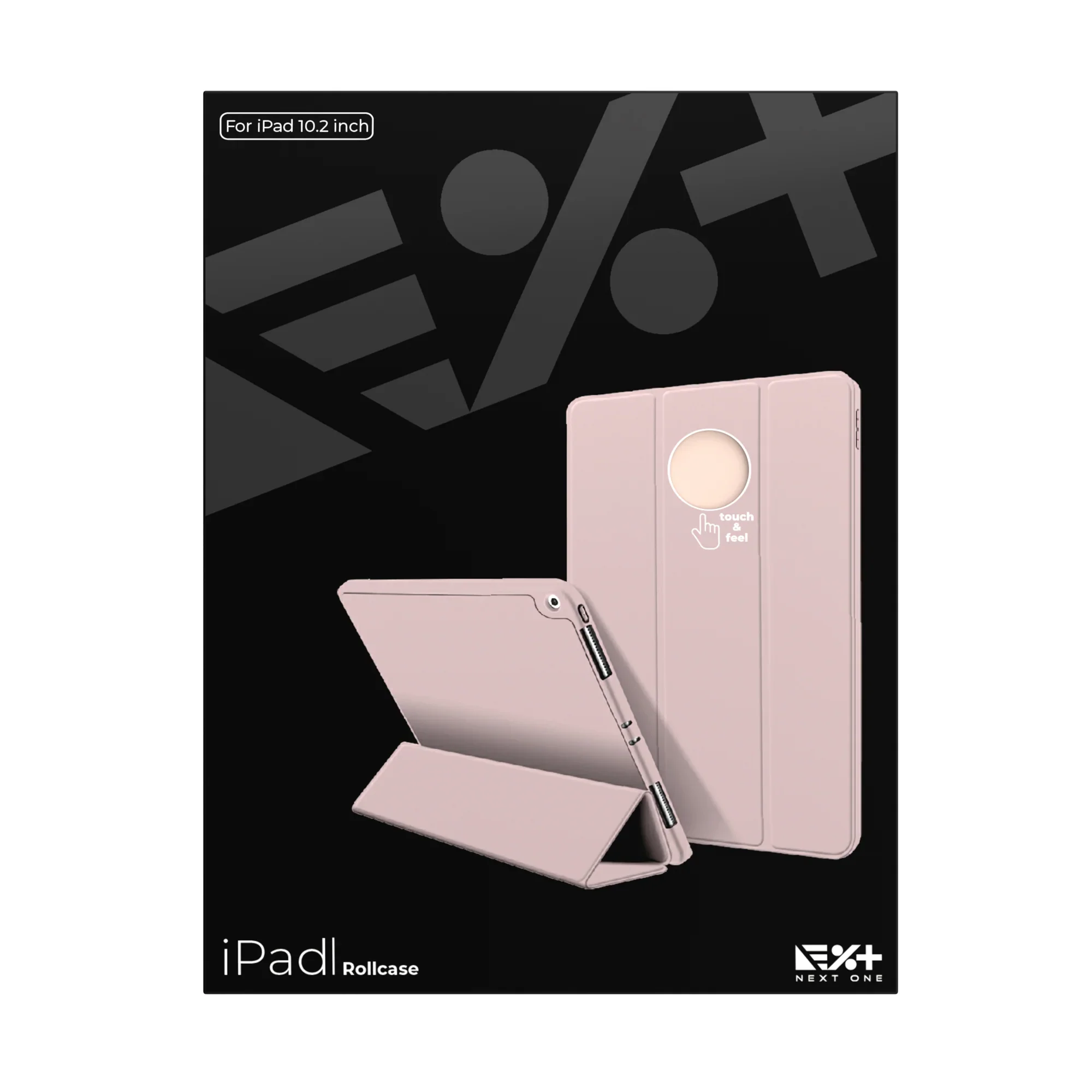 Husa de protectie NOA Rollcase pentru iPad 10.2inch, Roz - Image 8