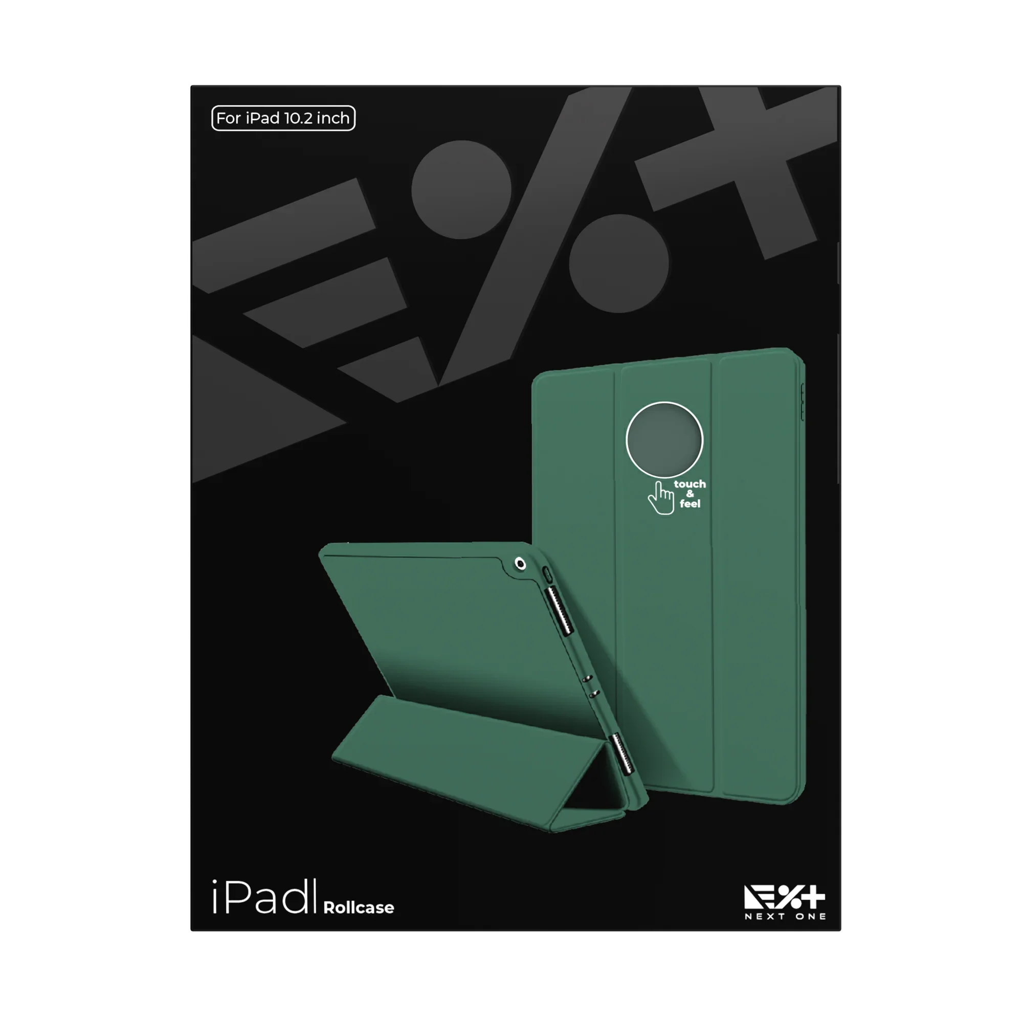 Husa de protectie NOA Rollcase pentru iPad 10.2inch, Verde - Image 8