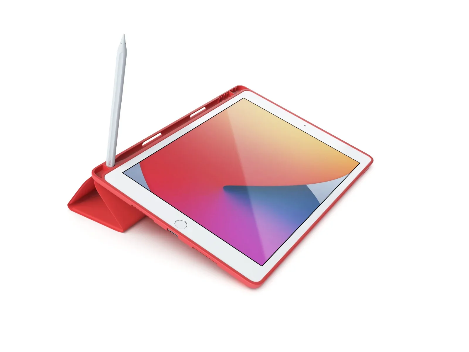 Husa de protectie NOA Rollcase pentru iPad 10.5inch, Rosu - Image 2