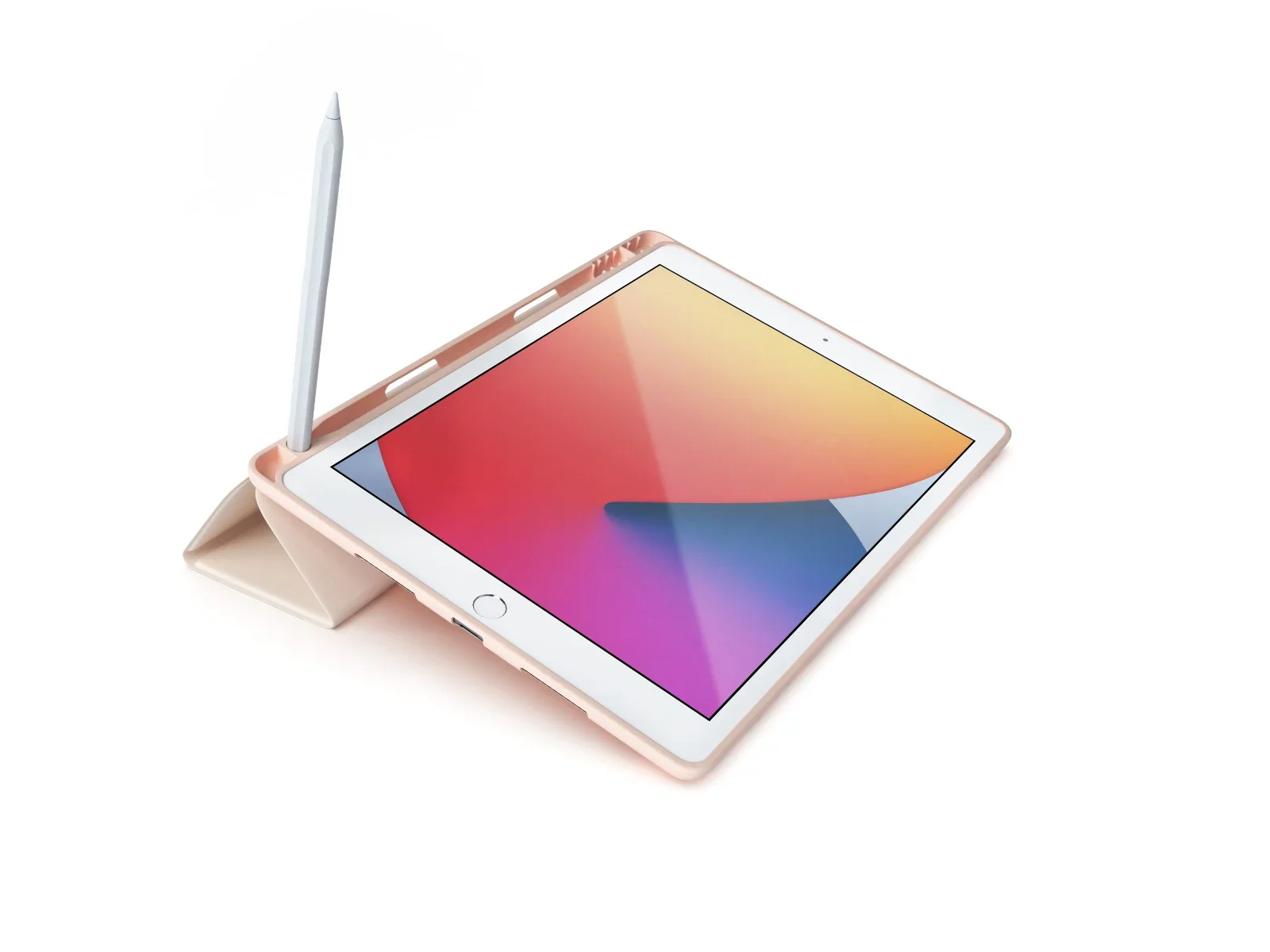 Husa de protectie NOA Rollcase pentru iPad 10.5inch, Roz - Image 2