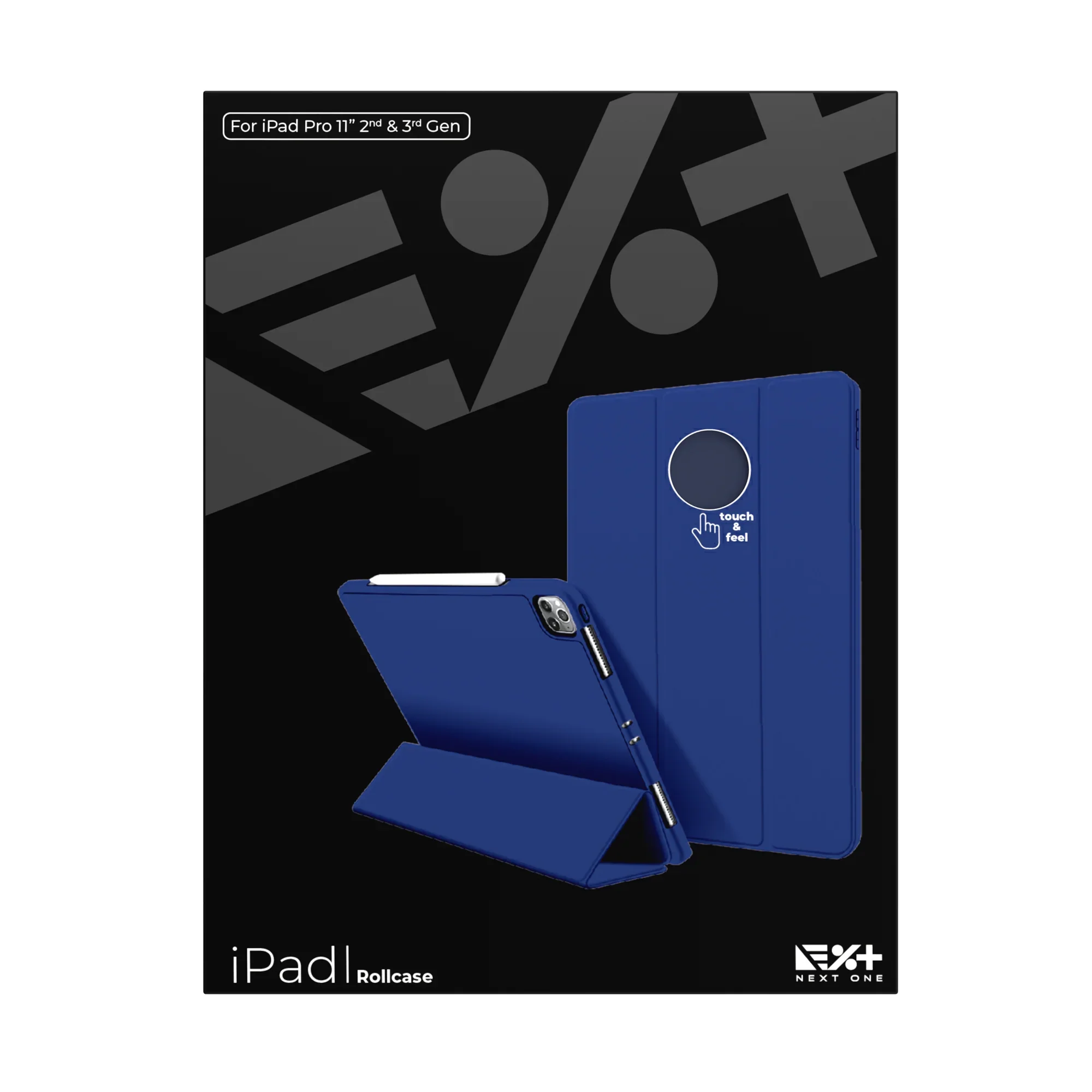 Husa de protectie NOA Rollcase pentru iPad Pro 11" M1-M4, Albastru - Image 8