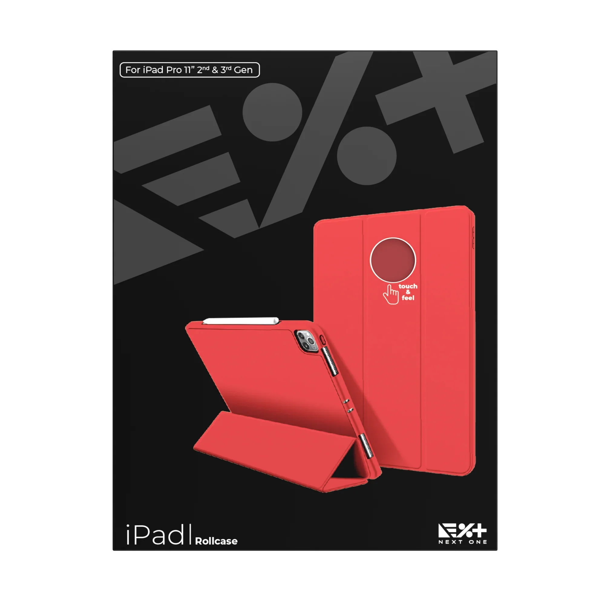 Husa de protectie NOA Rollcase pentru iPad Pro 11" M1-M4, Rosu - Image 8