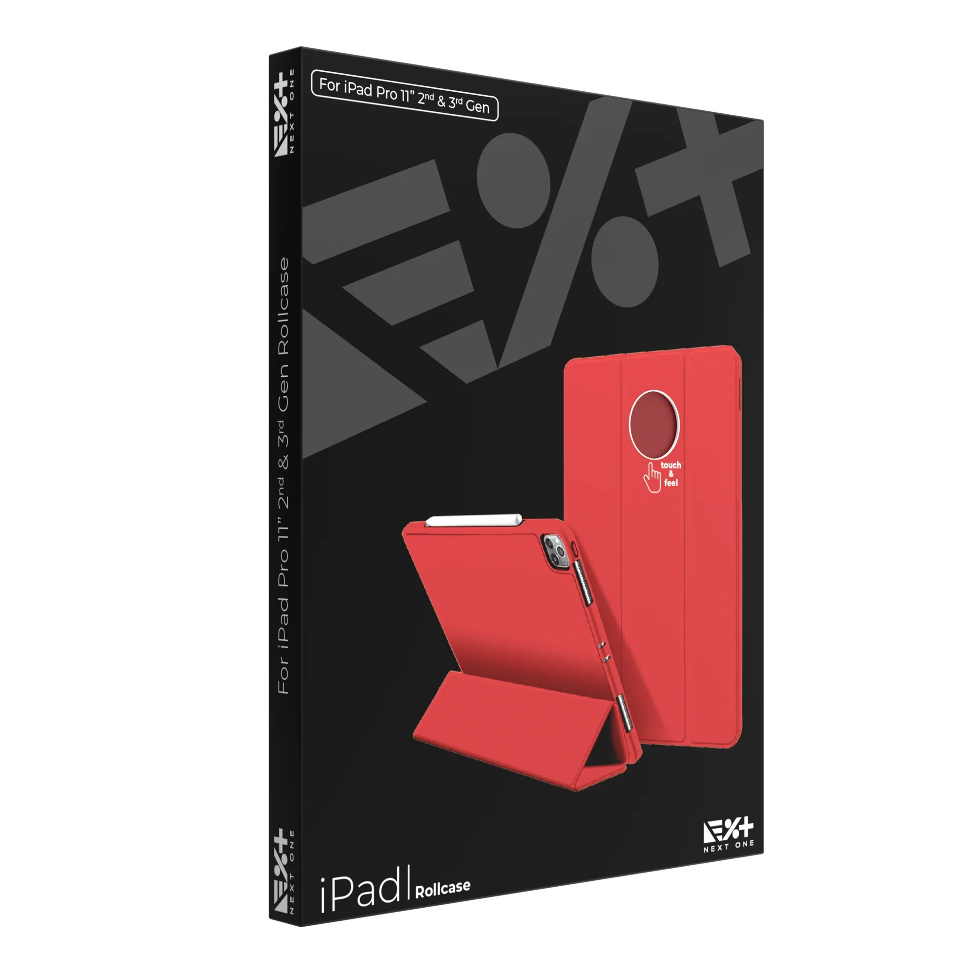 Husa de protectie NOA Rollcase pentru iPad Pro 11" M1-M4, Rosu - Image 9