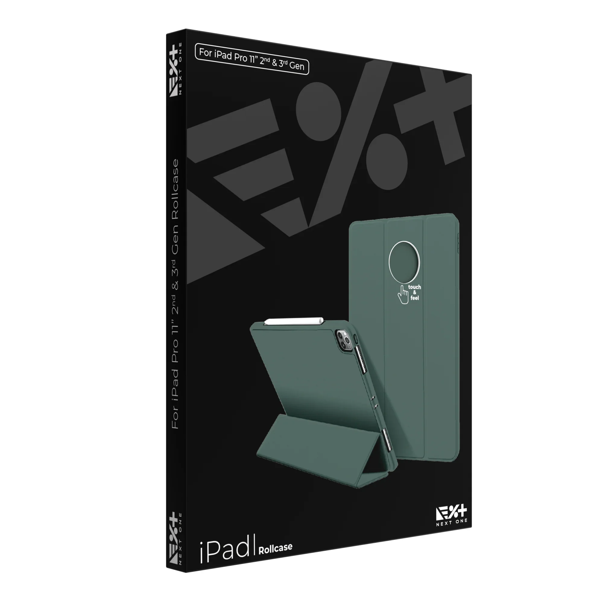 Husa de protectie NOA Rollcase pentru iPad Pro 11" M1-M4, Verde - Image 9