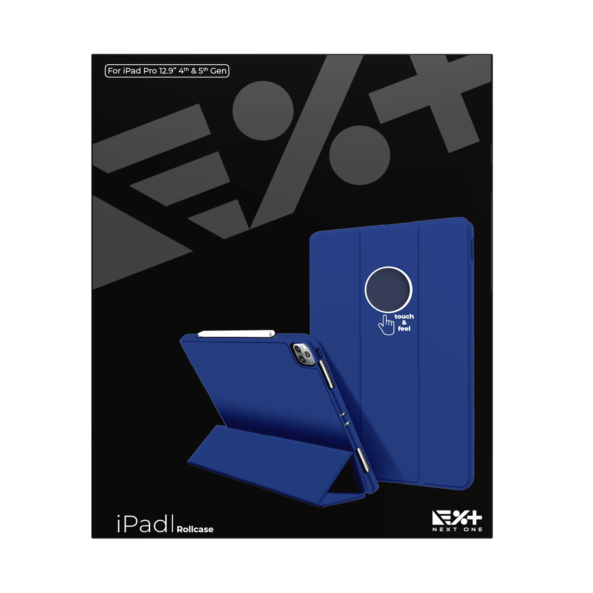 Husa de protectie NOA Rollcase pentru iPad 12.9-inch, Albastru - Image 8