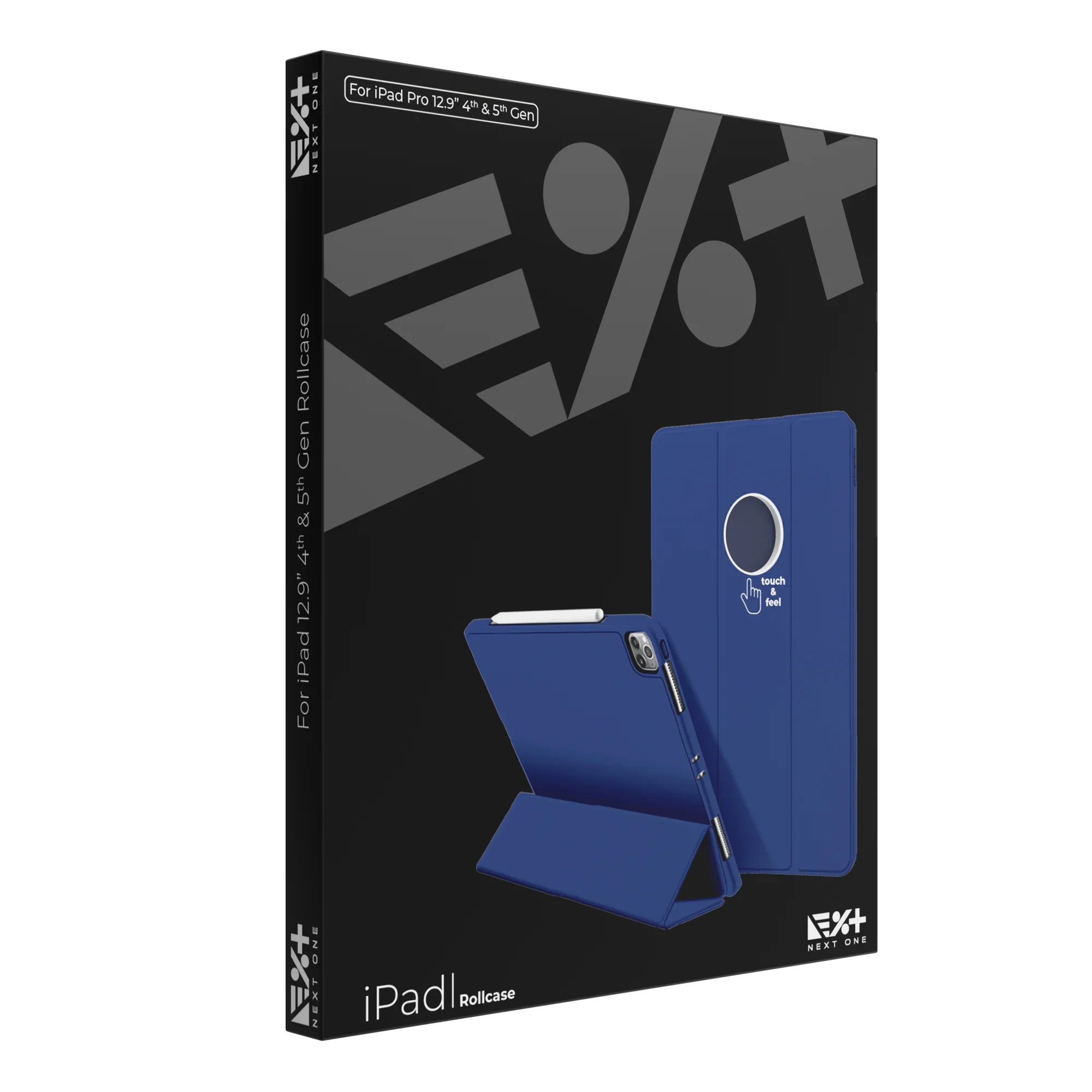 Husa de protectie NOA Rollcase pentru iPad 12.9-inch, Albastru - Image 9