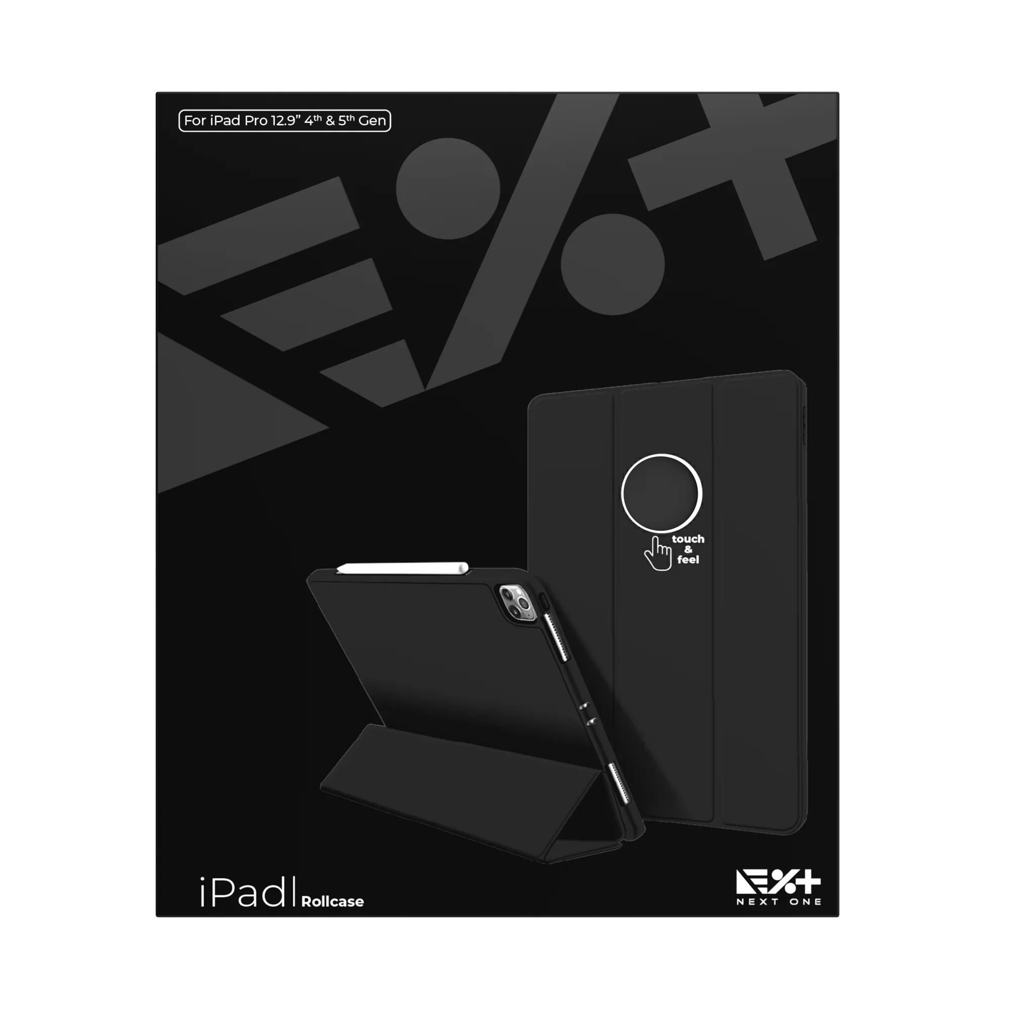 Husa de protectie NOA Rollcase pentru iPad 12.9-inch, Negru - Image 8