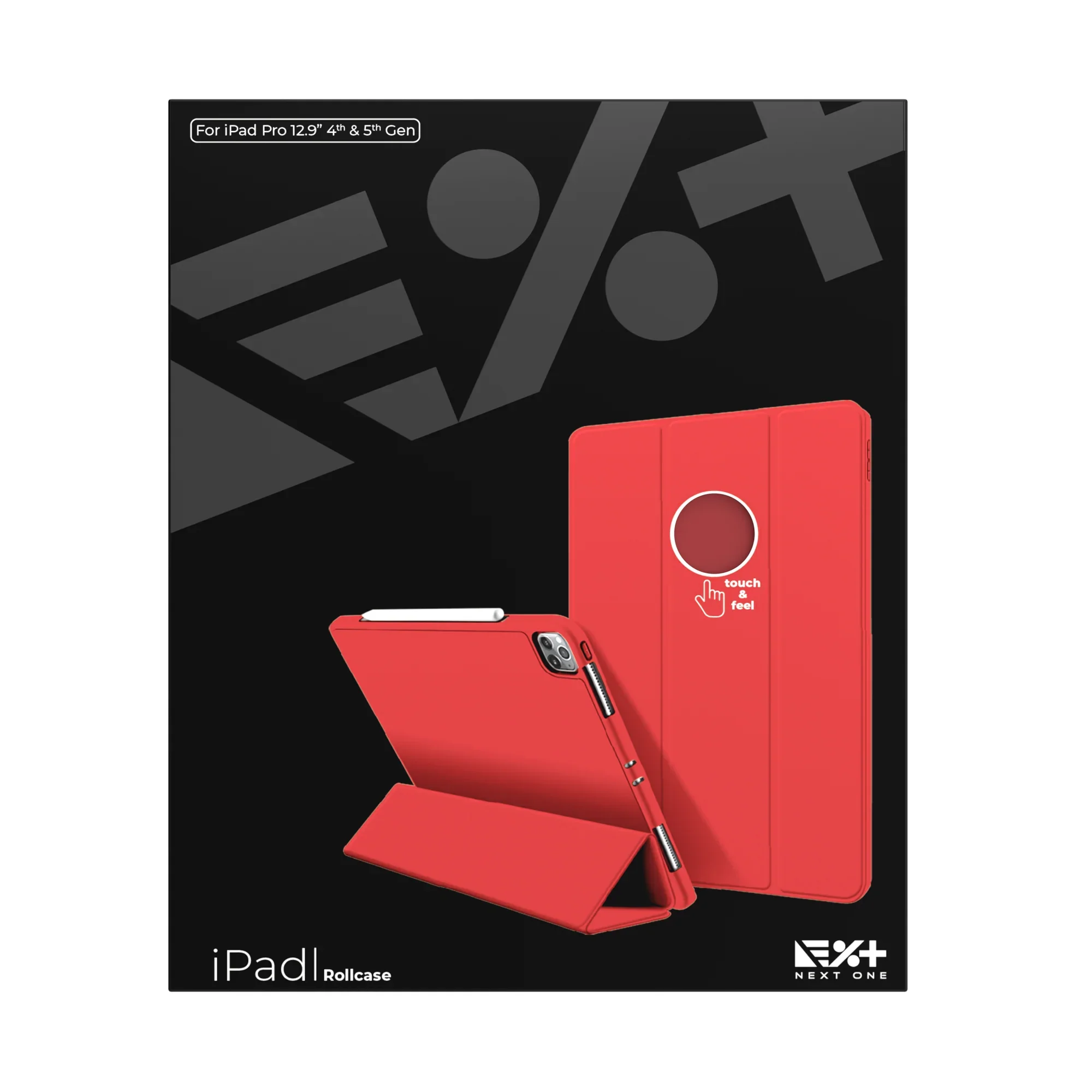 Husa de protectie NOA Rollcase pentru iPad 12.9-inch, Rosu - Image 8
