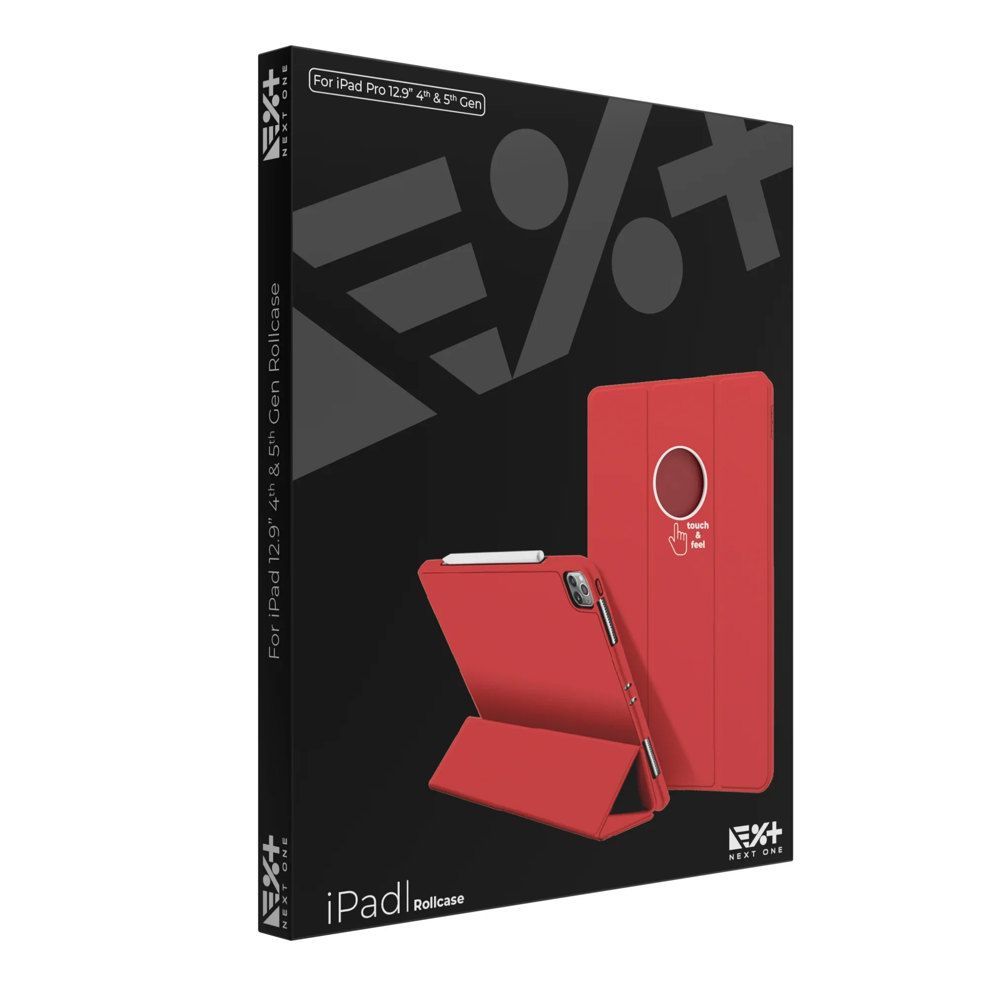 Husa de protectie NOA Rollcase pentru iPad 12.9-inch, Rosu - Image 9
