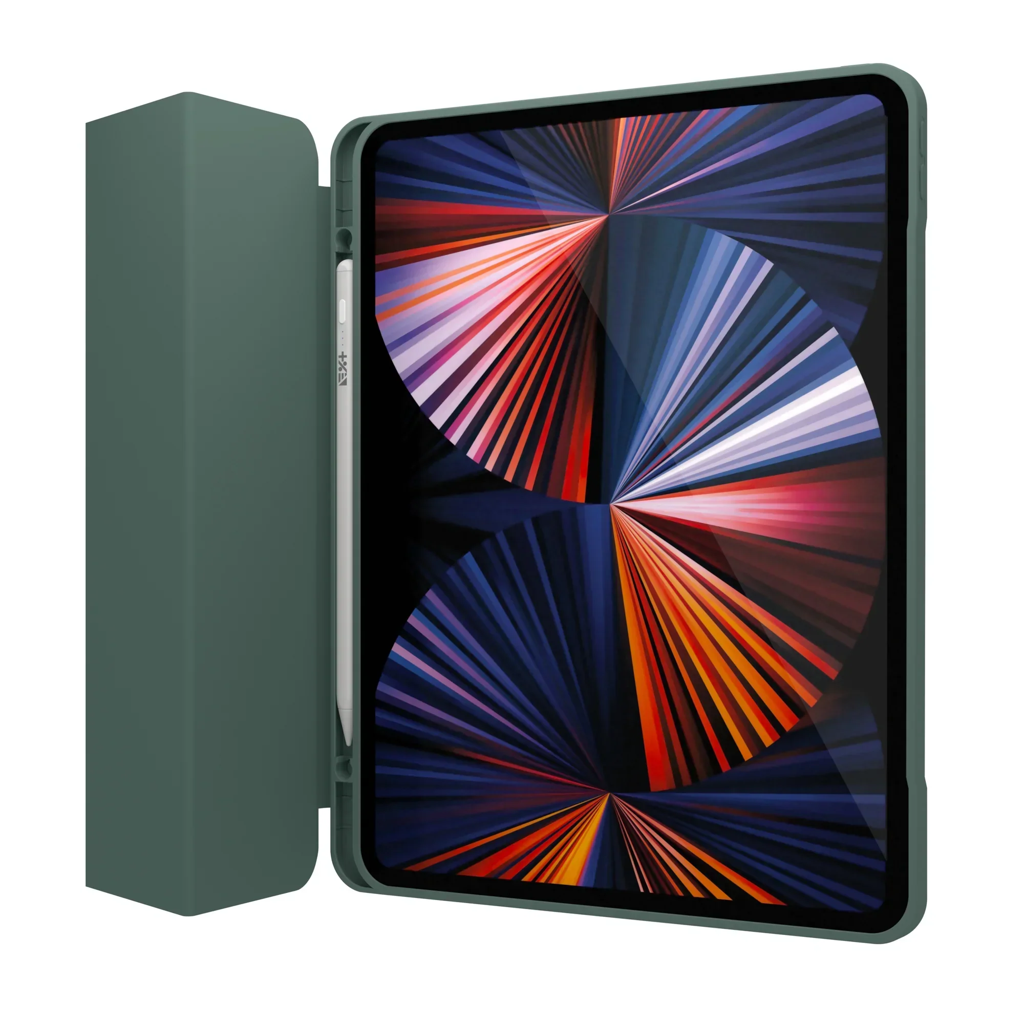 Husa de protectie NOA Rollcase pentru iPad 12.9-inch, Verde - Image 4